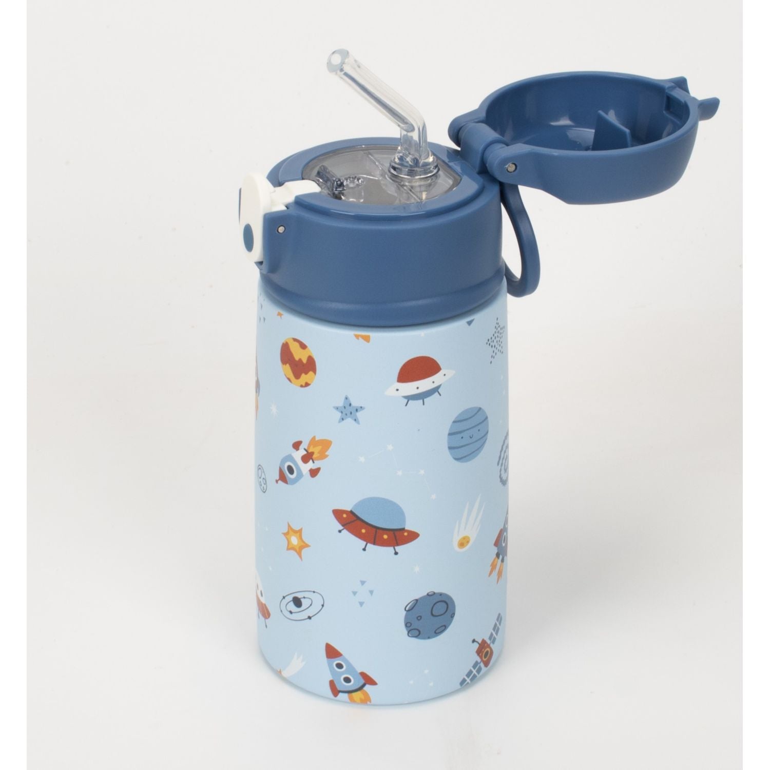 Oasis Kids Water Bottle with Sipper Silicone Straw 400ML