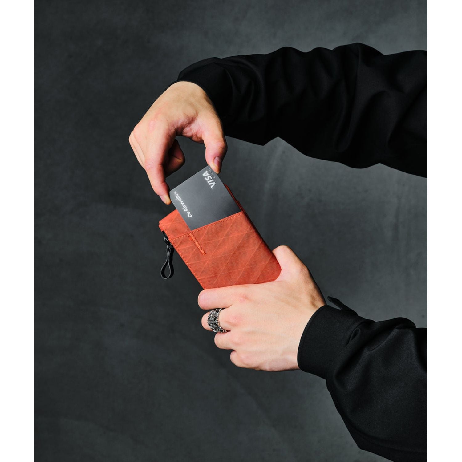 ALPAKA Zip Cardholder RX30