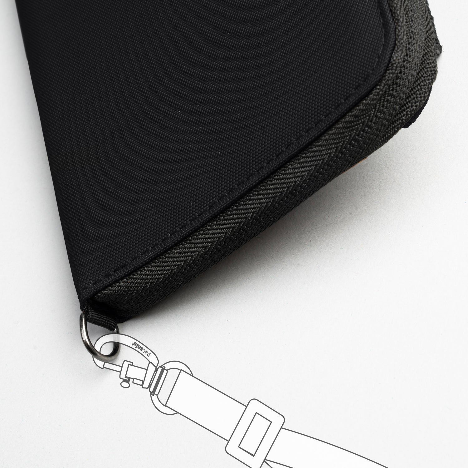 Pacsafe Rfidsafe RFID Blocking Compact Travel Organizer (SA)