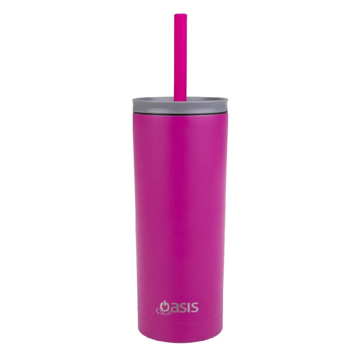 Oasis Super Sipper Insulated Tumbler with Silicone Straw 600ML