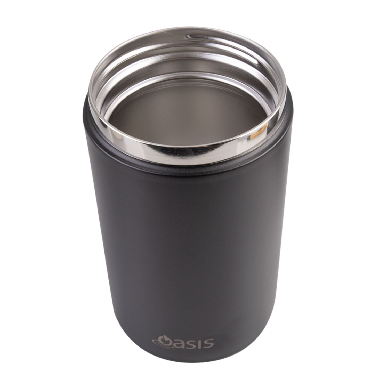 Oasis Stainless Steel Insulated Dual Compartment Food Flask with Handle 700ML