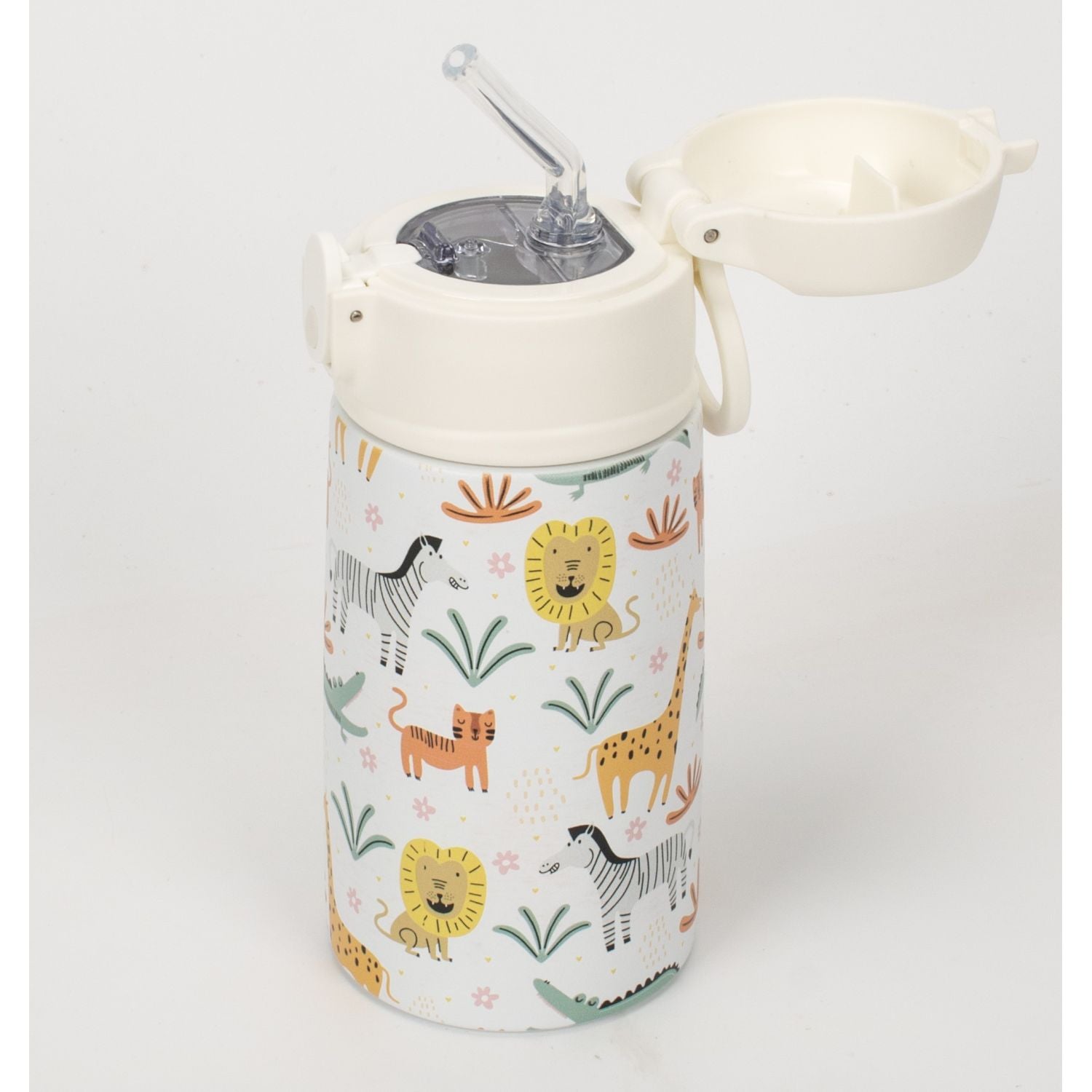 Oasis Kids Water Bottle with Sipper Silicone Straw 400ML