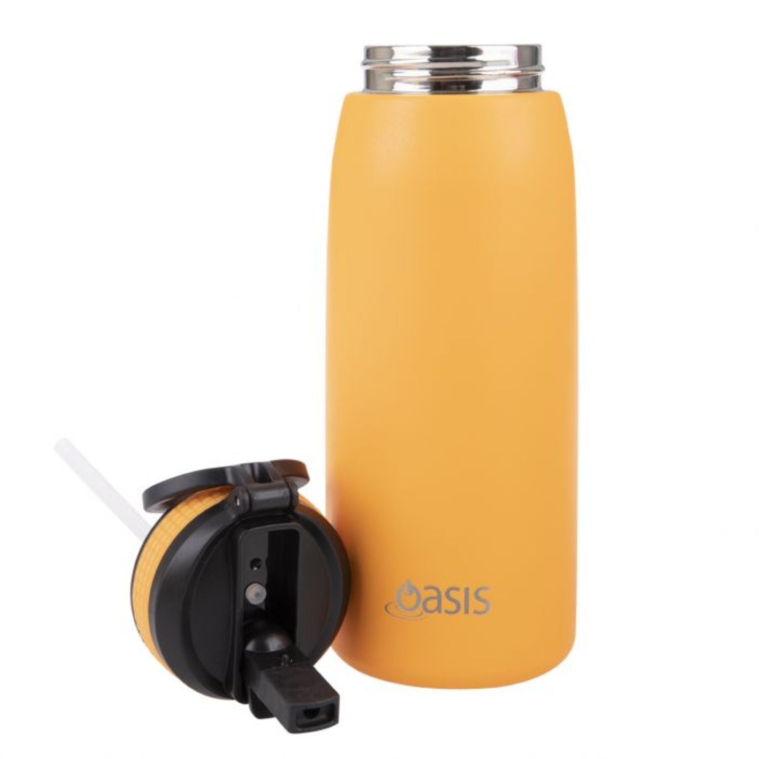Oasis Stainless Steel Insulated Sports Water Bottle with Straw 780ML