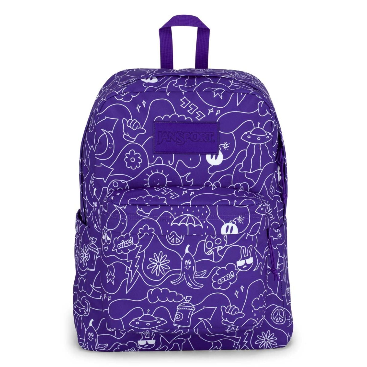 Jansport Superbreak Plus Backpack (Printed) (SA)