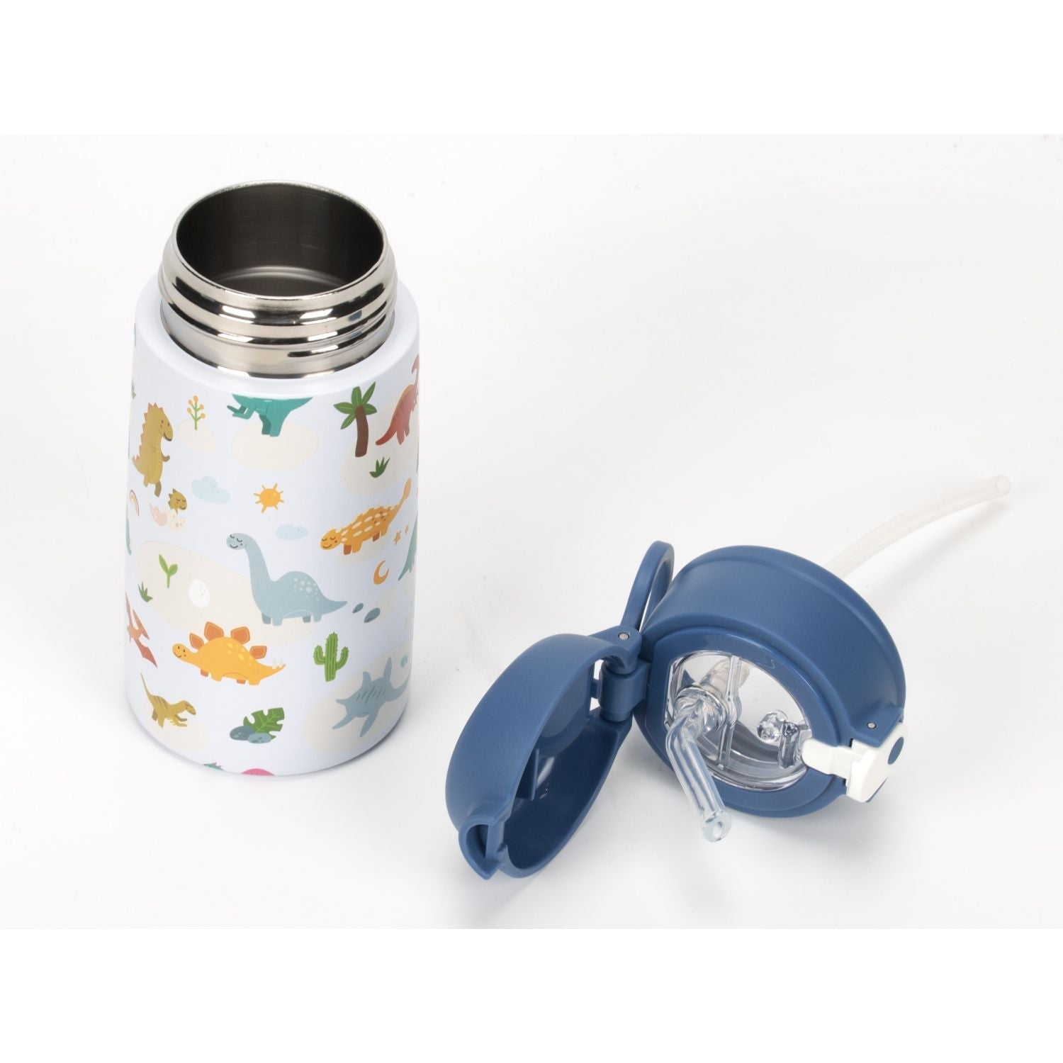 Oasis Kids Water Bottle with Sipper Silicone Straw 400ML