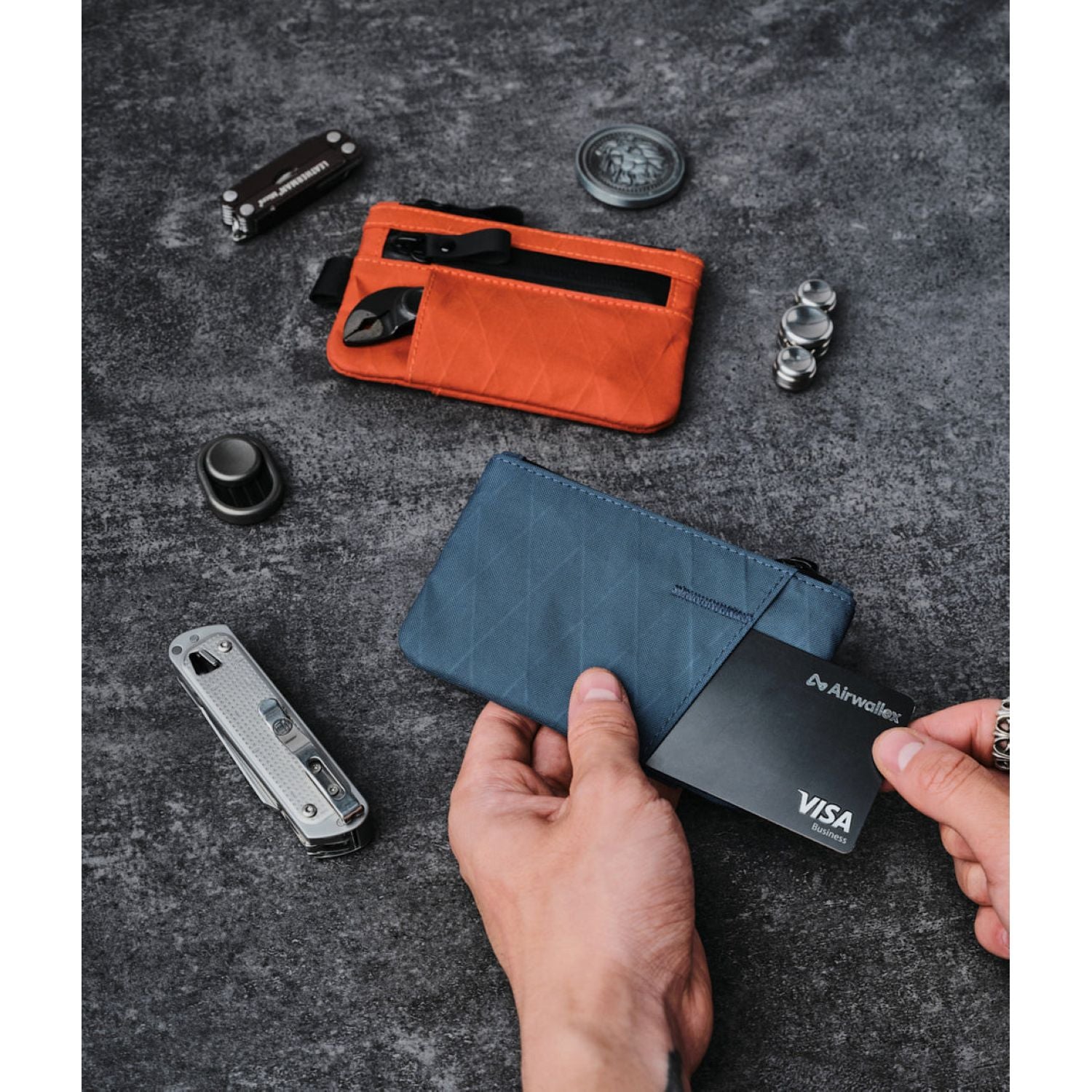 ALPAKA Zip Cardholder RX30