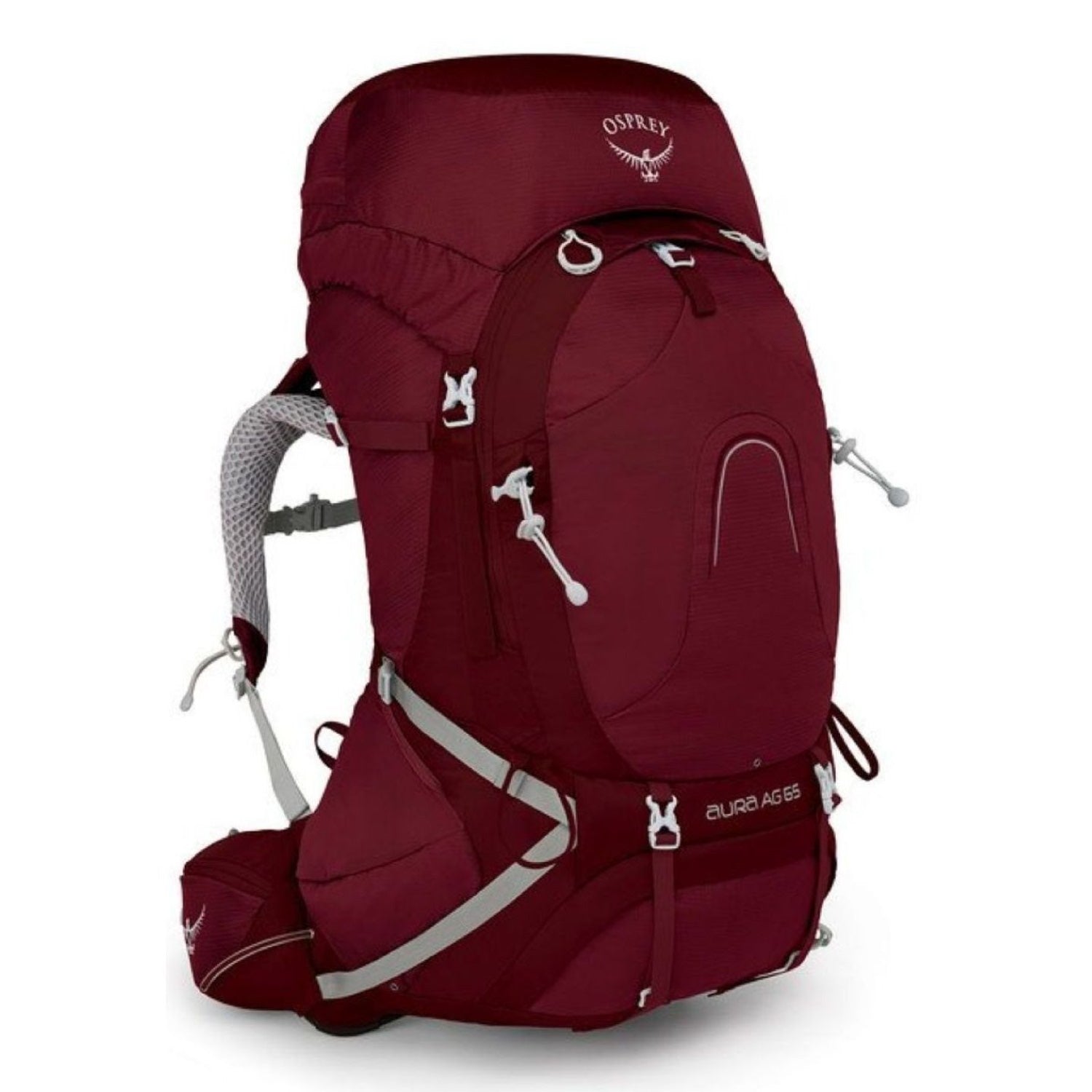 Osprey Aura AG 65 Backpack with Raincover - Medium - Women's Backpacking