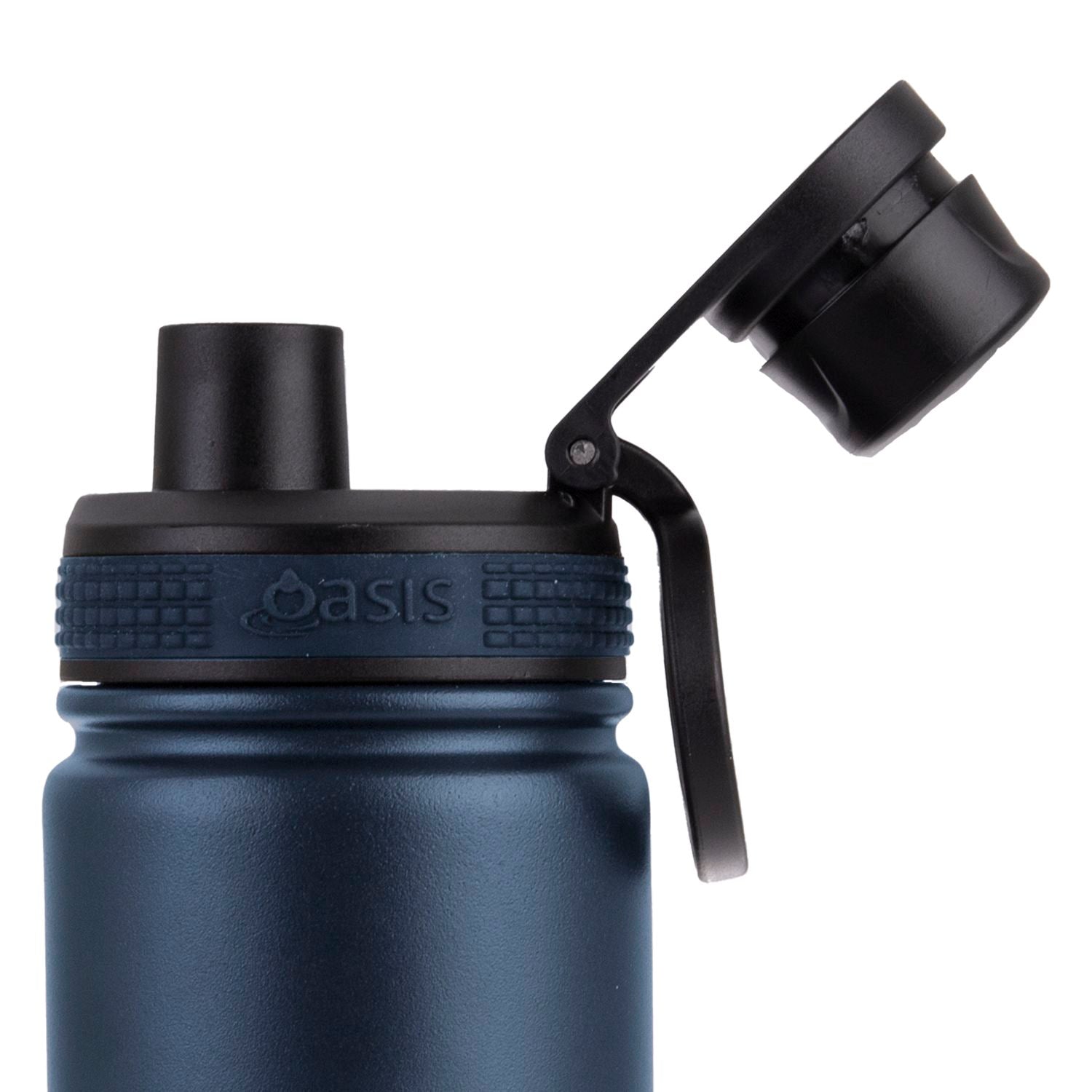 Oasis Stainless Steel Insulated Sports Water Bottle with Screw Cap 550ML