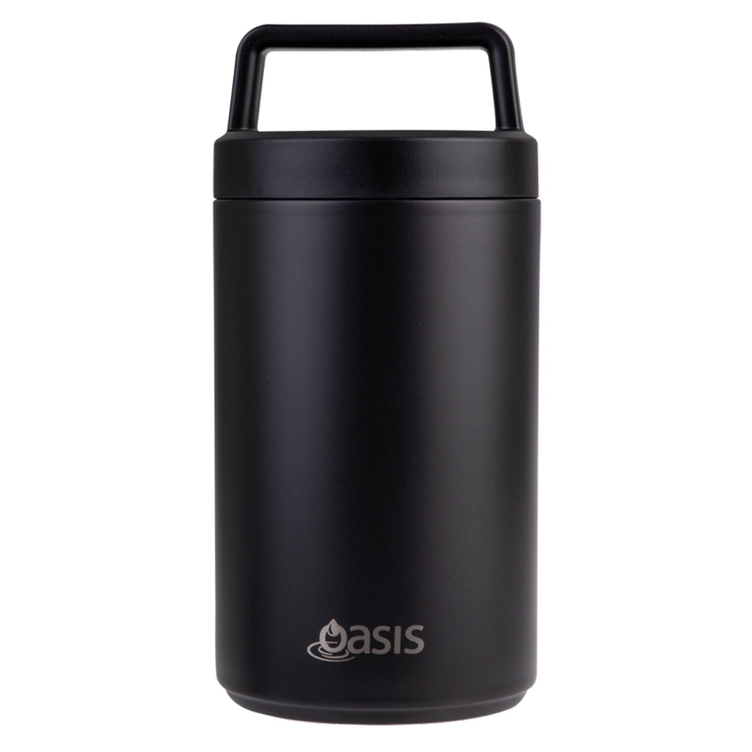 Oasis Stainless Steel Insulated Dual Compartment Food Flask with Handle 700ML