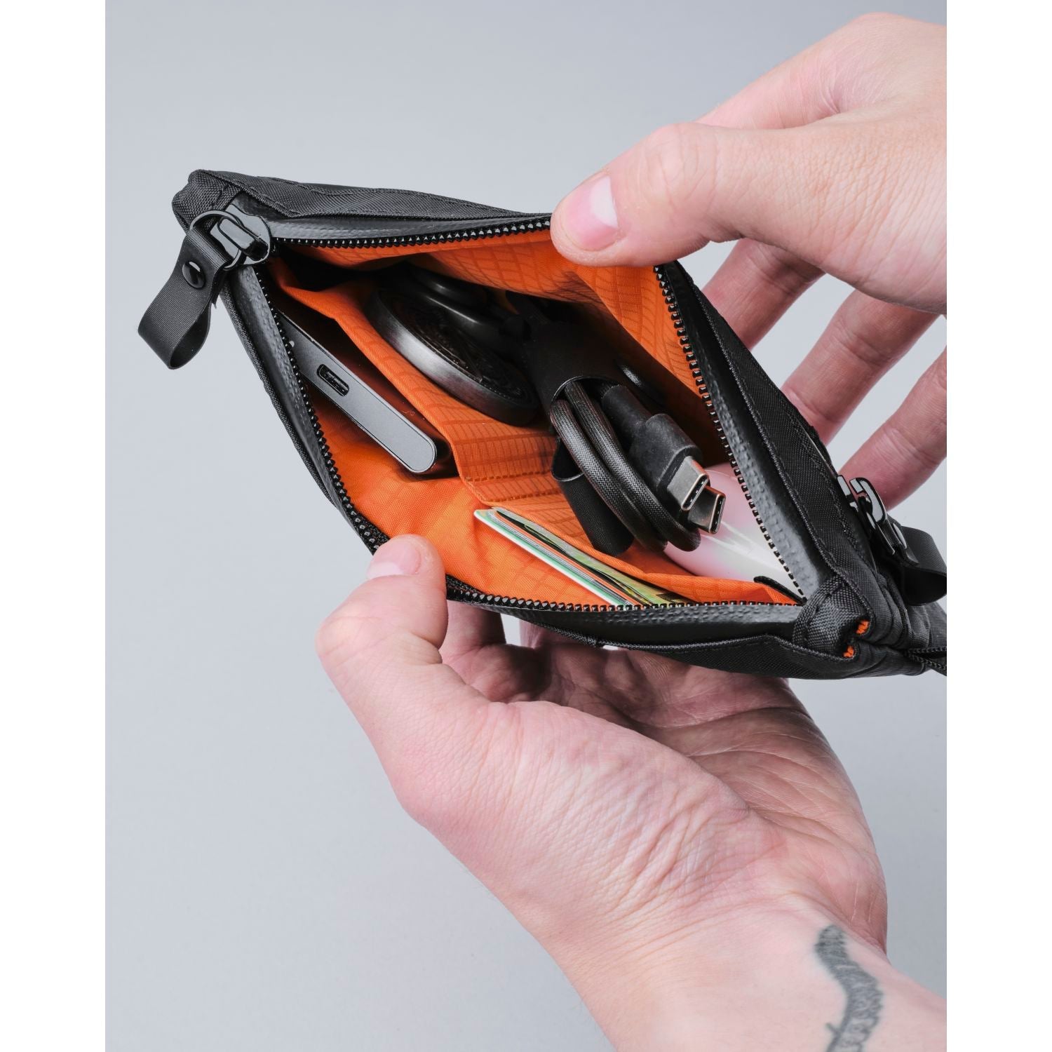 ALPAKA Zip Clutch + Hand Carry Strap