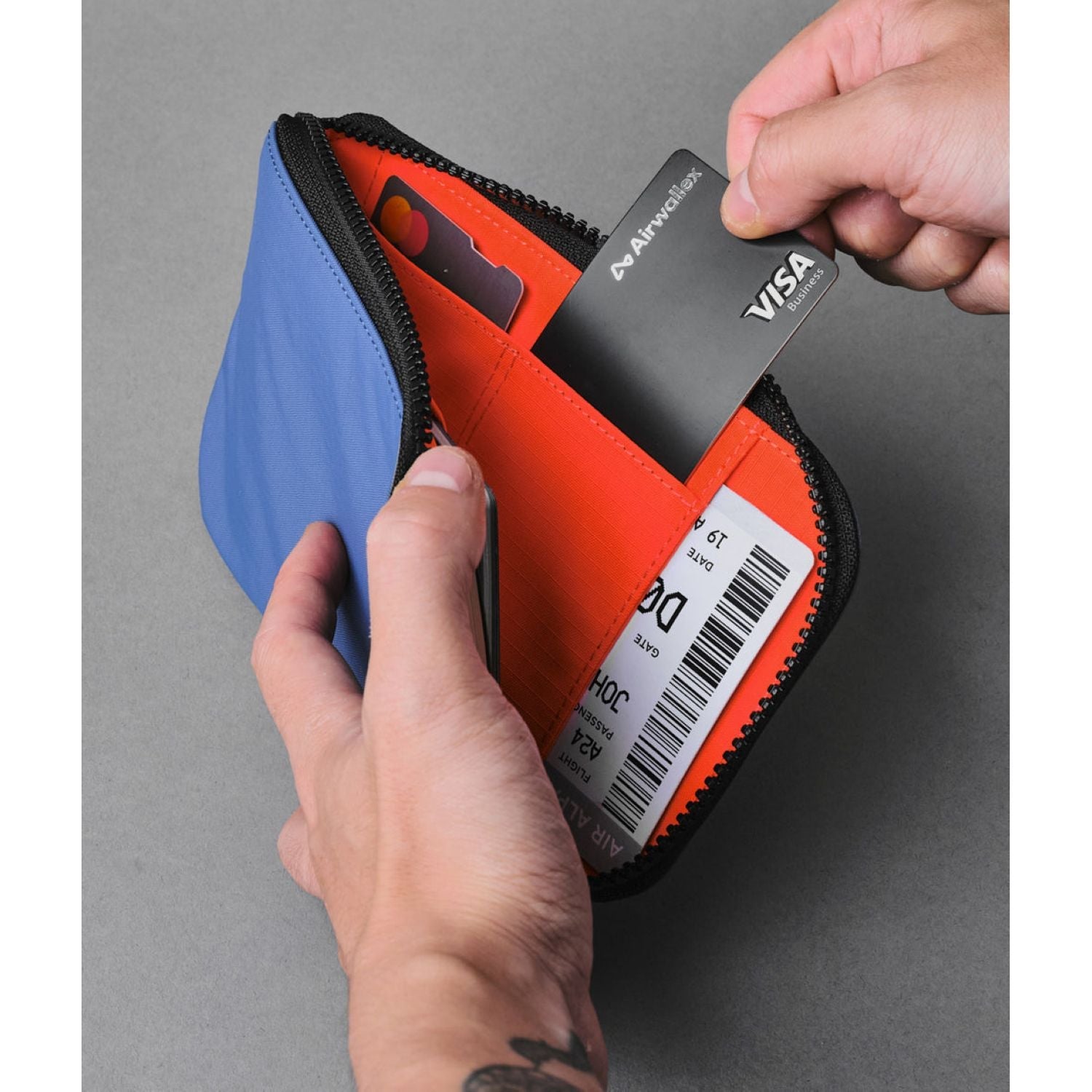 ALPAKA Zip Travel Wallet