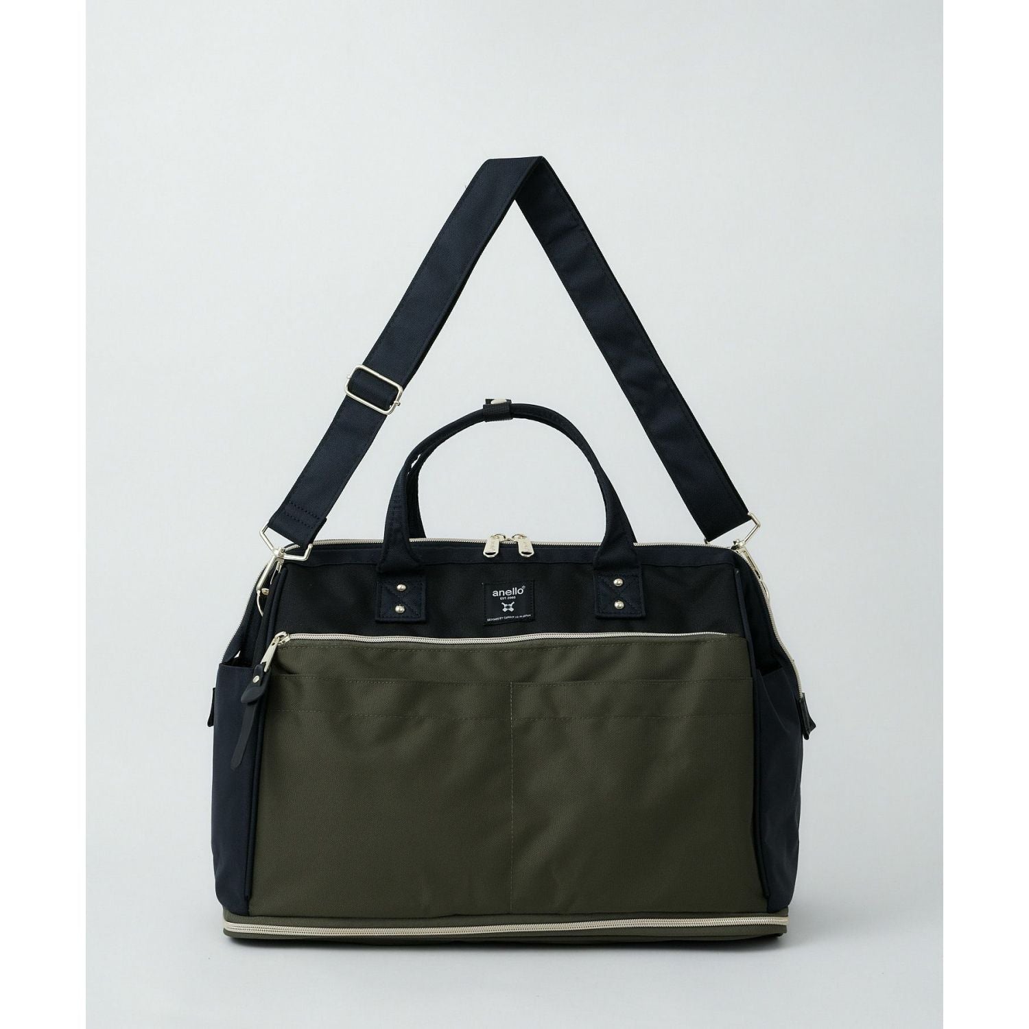 Anello Cross Bottle Kuchigane 2Way Boston Bag