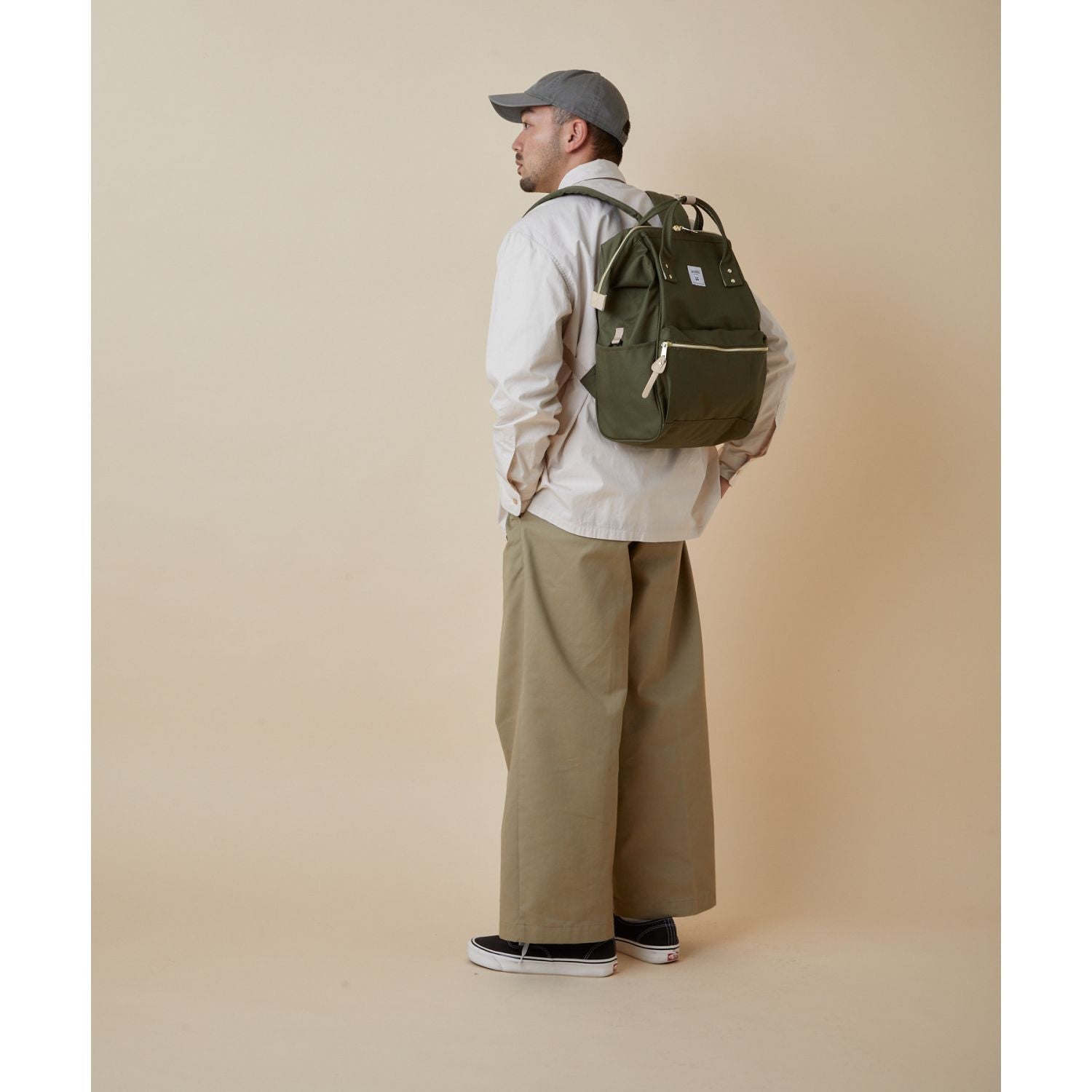 Anello Cross Bottle Kuchigane Backpack R