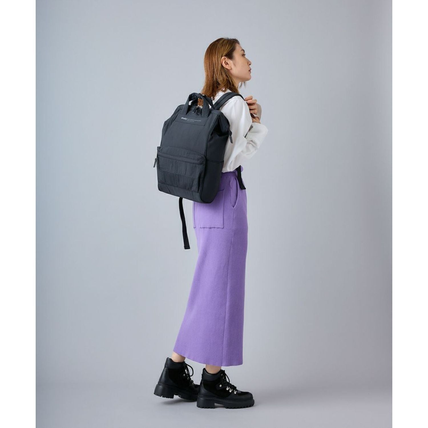 Anello Future Nostalgia Kuchigane Backpack Slim R