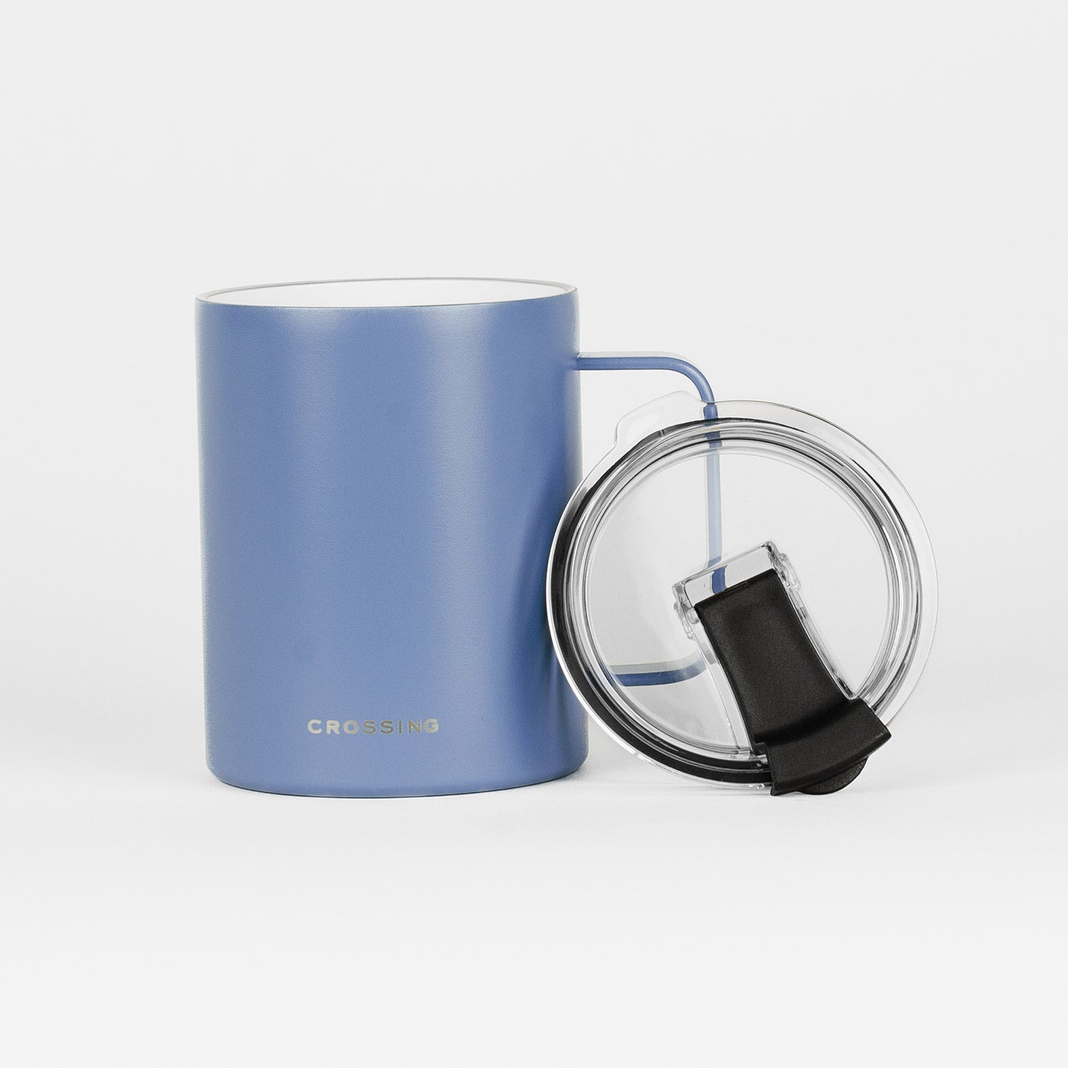 Crossing Neo Insulated S/S Ceramic Mug W Handle And Lid 420ml