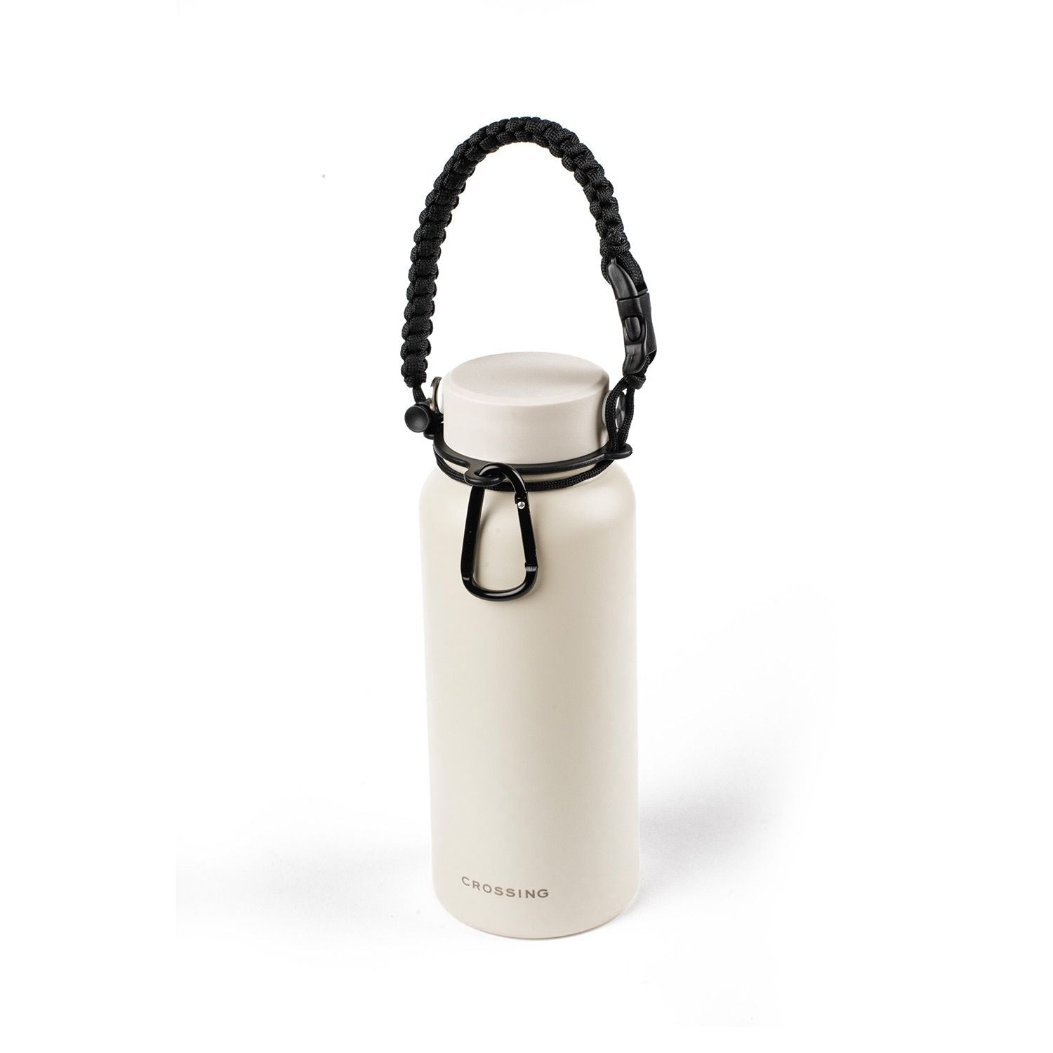 Crossing Paracord Bottle Carrier Strap with Carabiner
