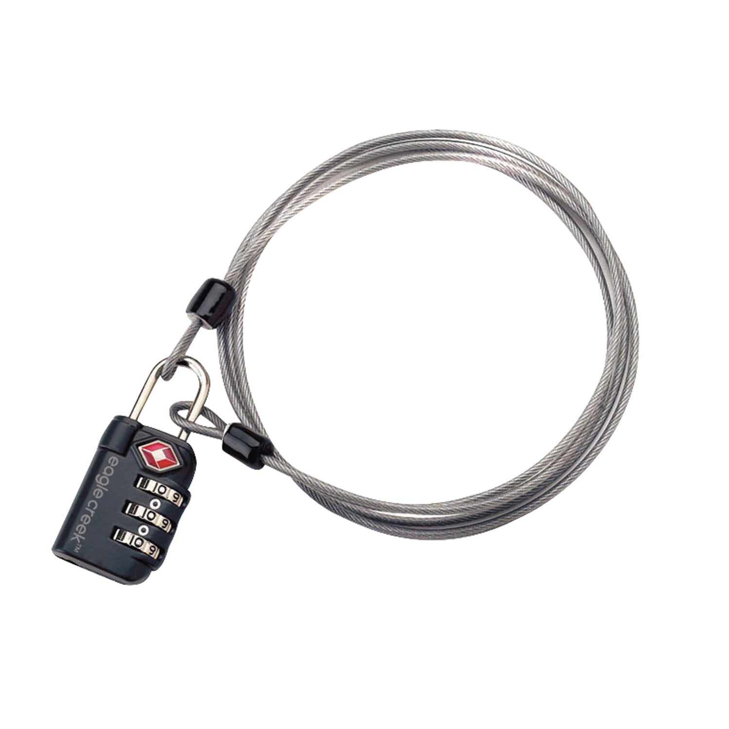 Eagle Creek 3-Dial Travel Sentry Approved Lock and Cable | Luggage Accessories, Travel Accessories, Travel Locks, Travel Security | Eagle Creek