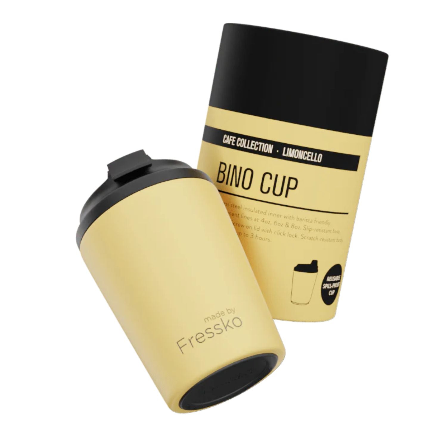 Made By Fressko Bino 8oz Insulated Stainless Steel Cup (SA)