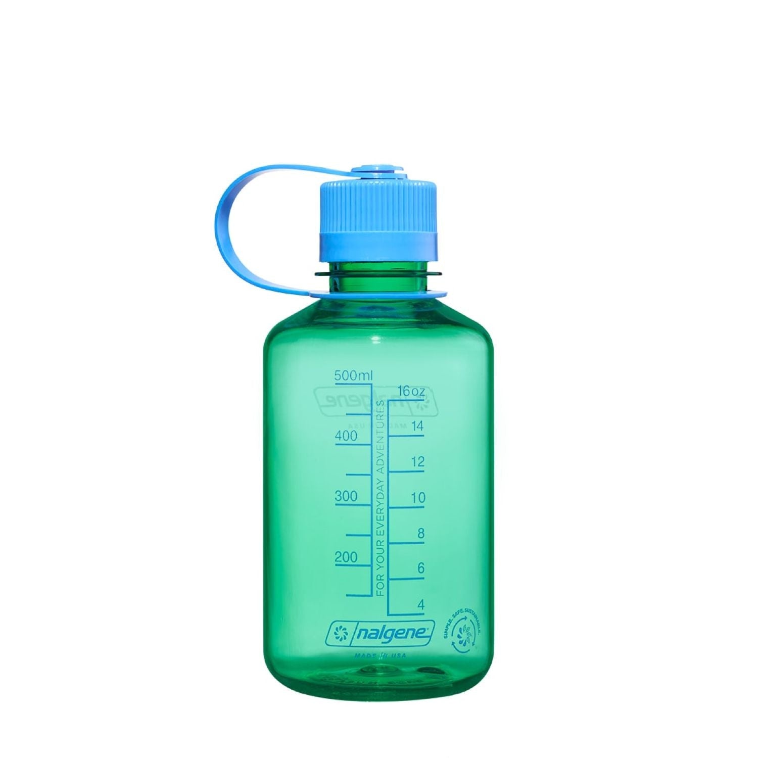 Nalgene 16oz Narrow Mouth Water Bottle (Plain)
