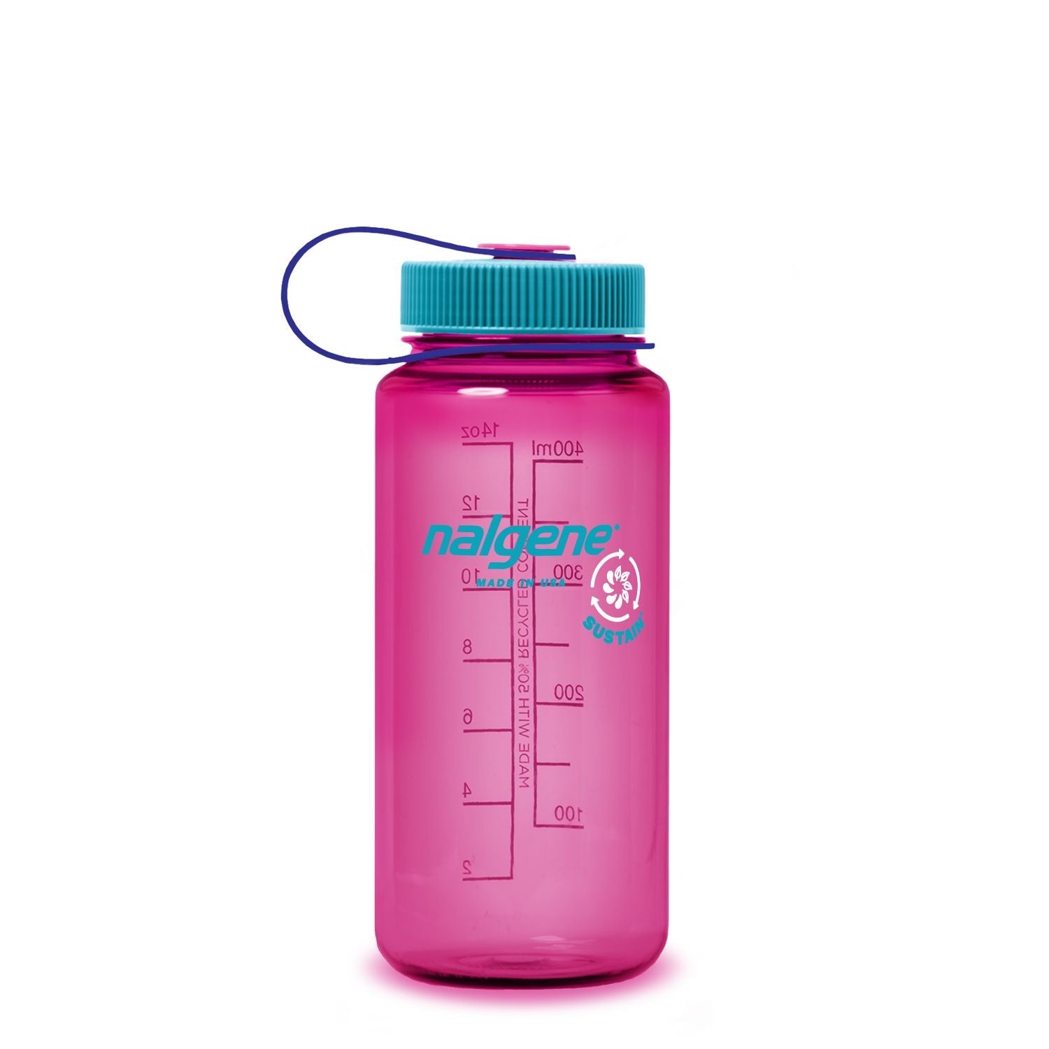 Nalgene 16oz Wide Mouth Sustain Water Bottle (Plain)