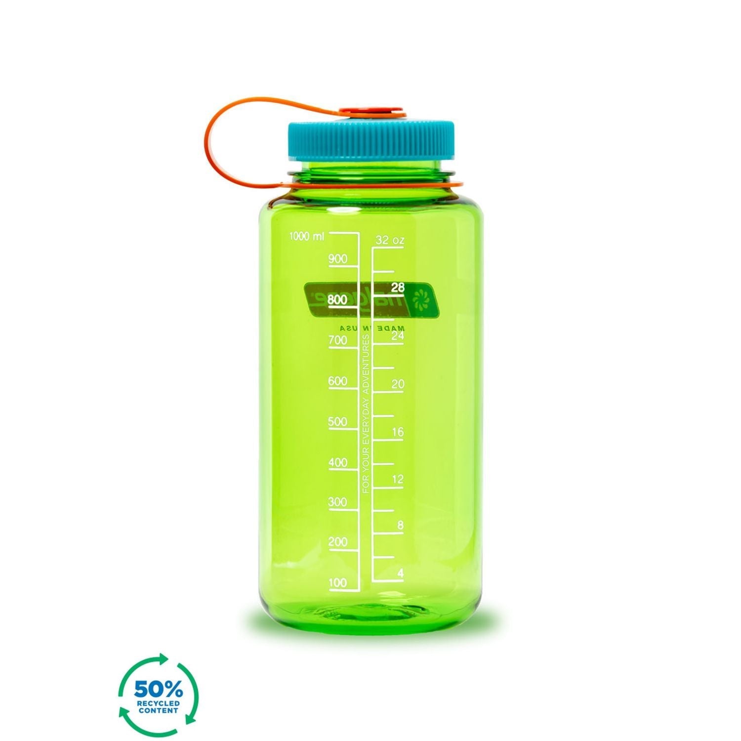 Nalgene 32oz Wide Mouth Water Bottle (Plain)