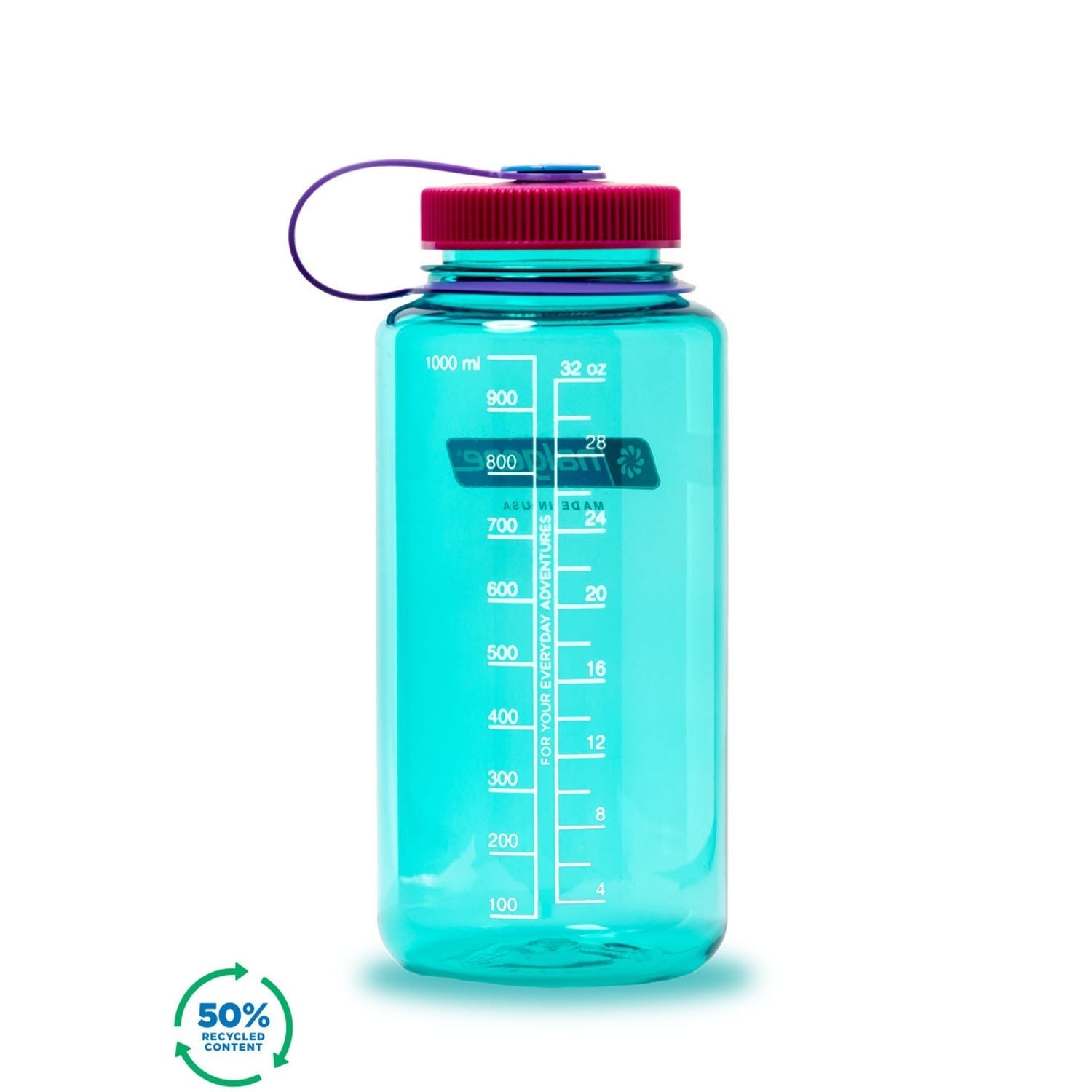 Nalgene 32oz Wide Mouth Water Bottle (Plain)