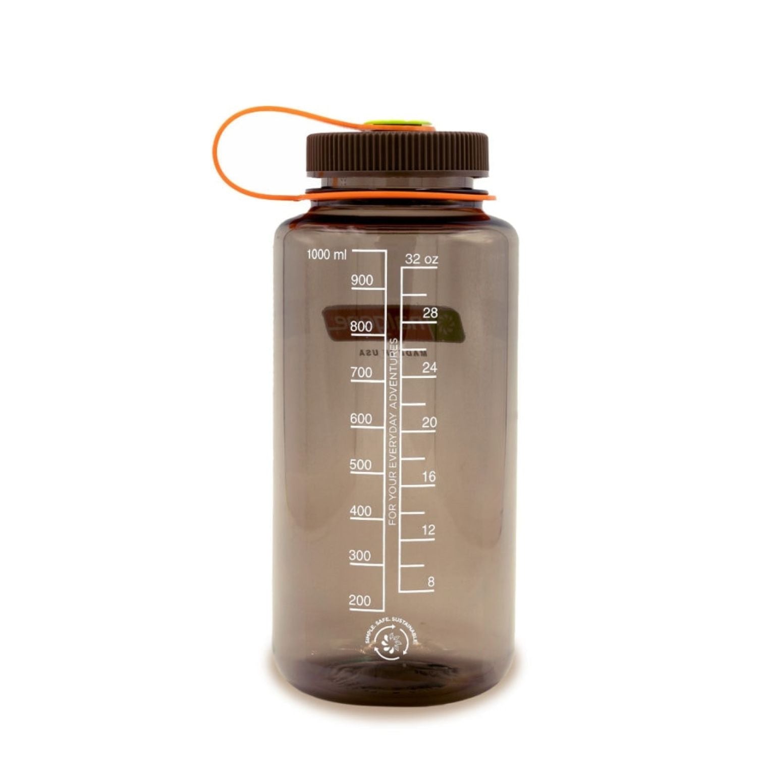 Nalgene 32oz Wide Mouth Water Bottle (Plain) (SA)