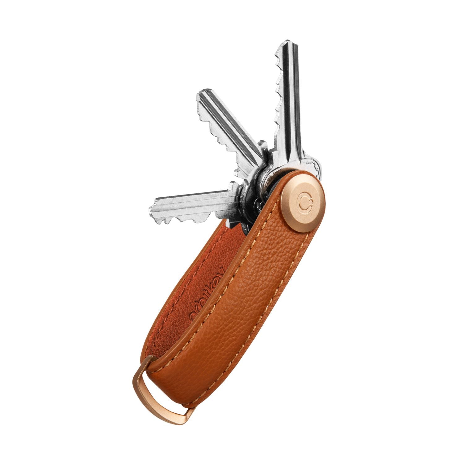 Orbitkey Pebbled Leather Key Organiser | Gifts & Lifestyle, Home Organizers, Key Organizers, Travel Accessories, Travel Necessities | Orbitkey Key Organizers