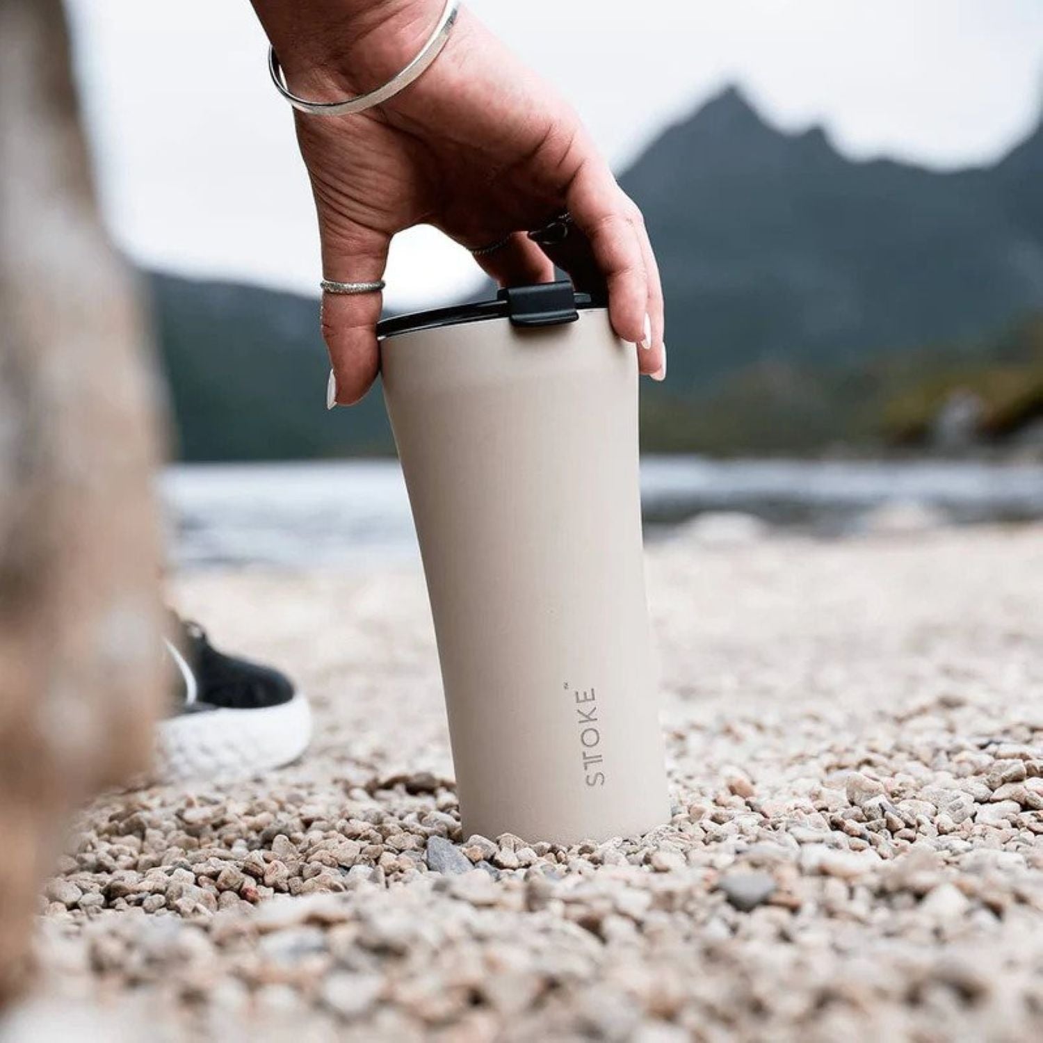 STTOKE Limited Edition Leakproof Ceramic Insulated Cup Powder Coating 16oz