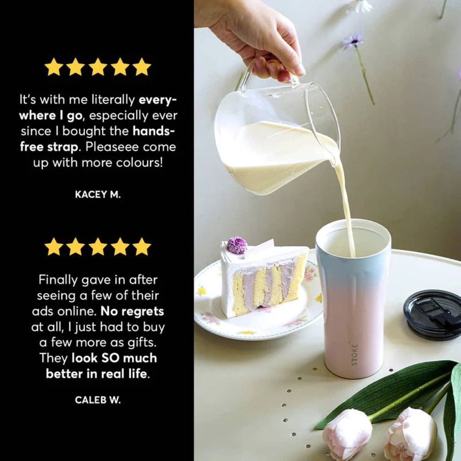 STTOKE Limited Edition Leakproof Ceramic Insulated Cup 16oz