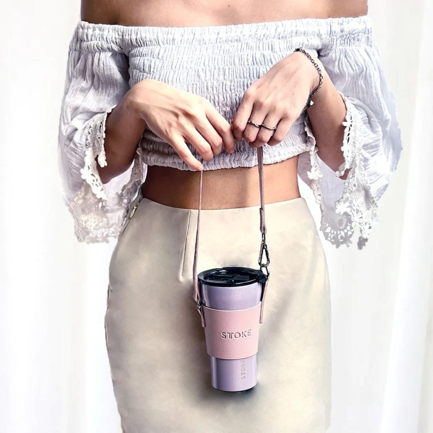 STTOKE Leakproof Ceramic Insulated Cup 16oz (Unicorn)