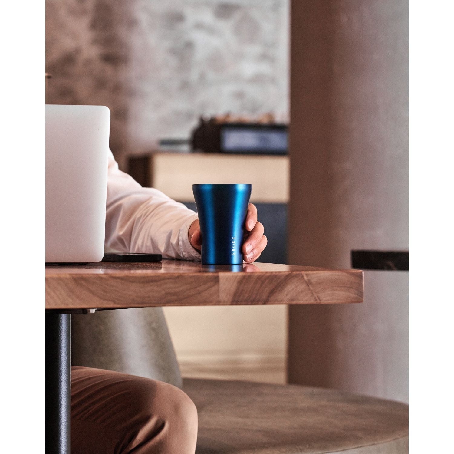 STTOKE Leakproof Ceramic Insulated Cup 12oz