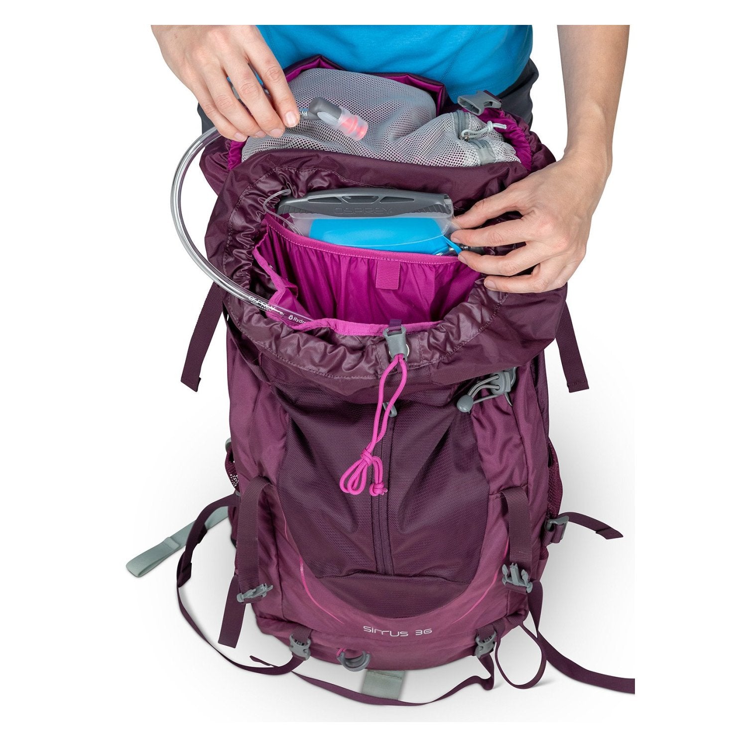 Osprey Sirrus 50 Backpack - Extra Small/Small - Women's Light Backpacking