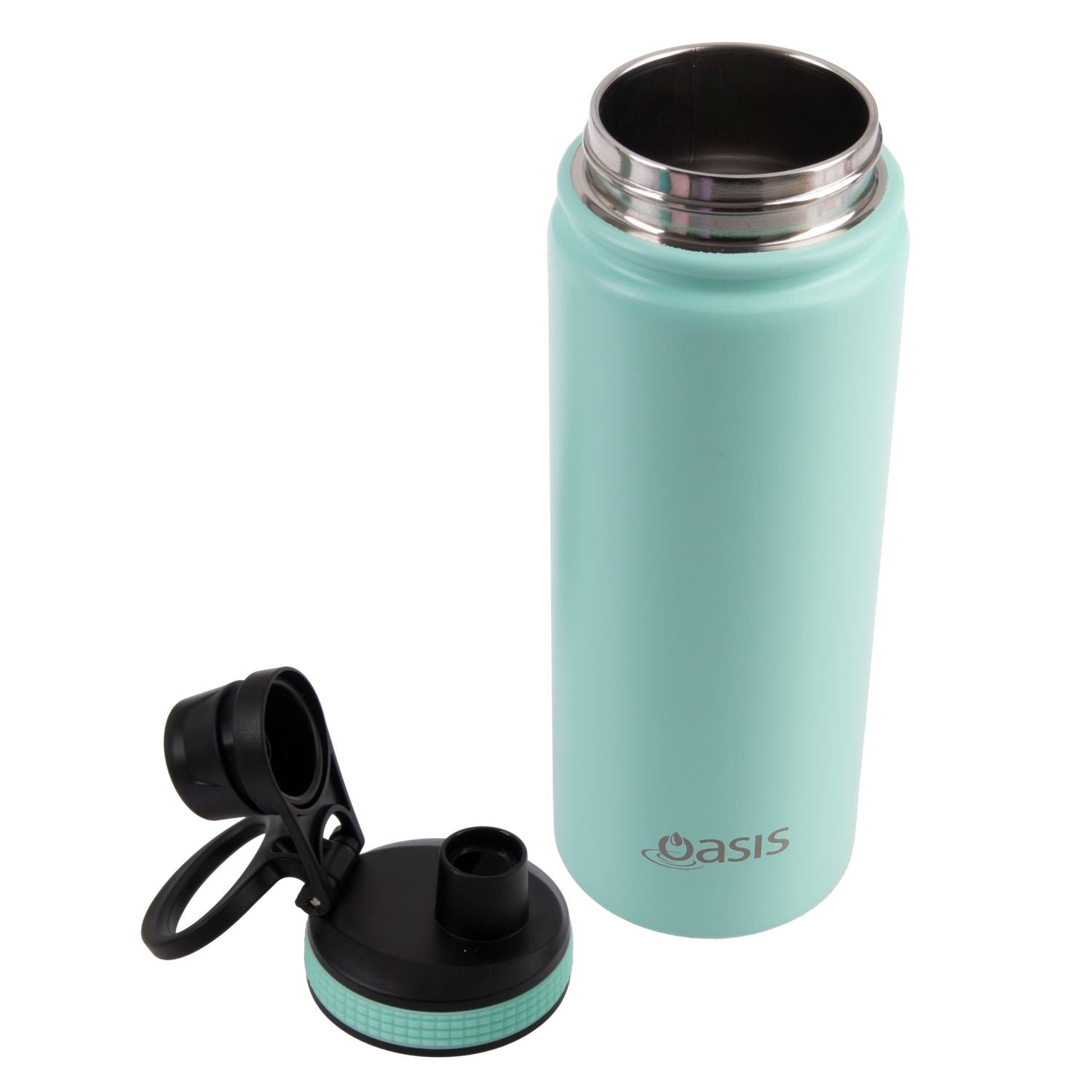 Oasis Stainless Steel Insulated Sports Water Bottle with Screw Cap 550ML