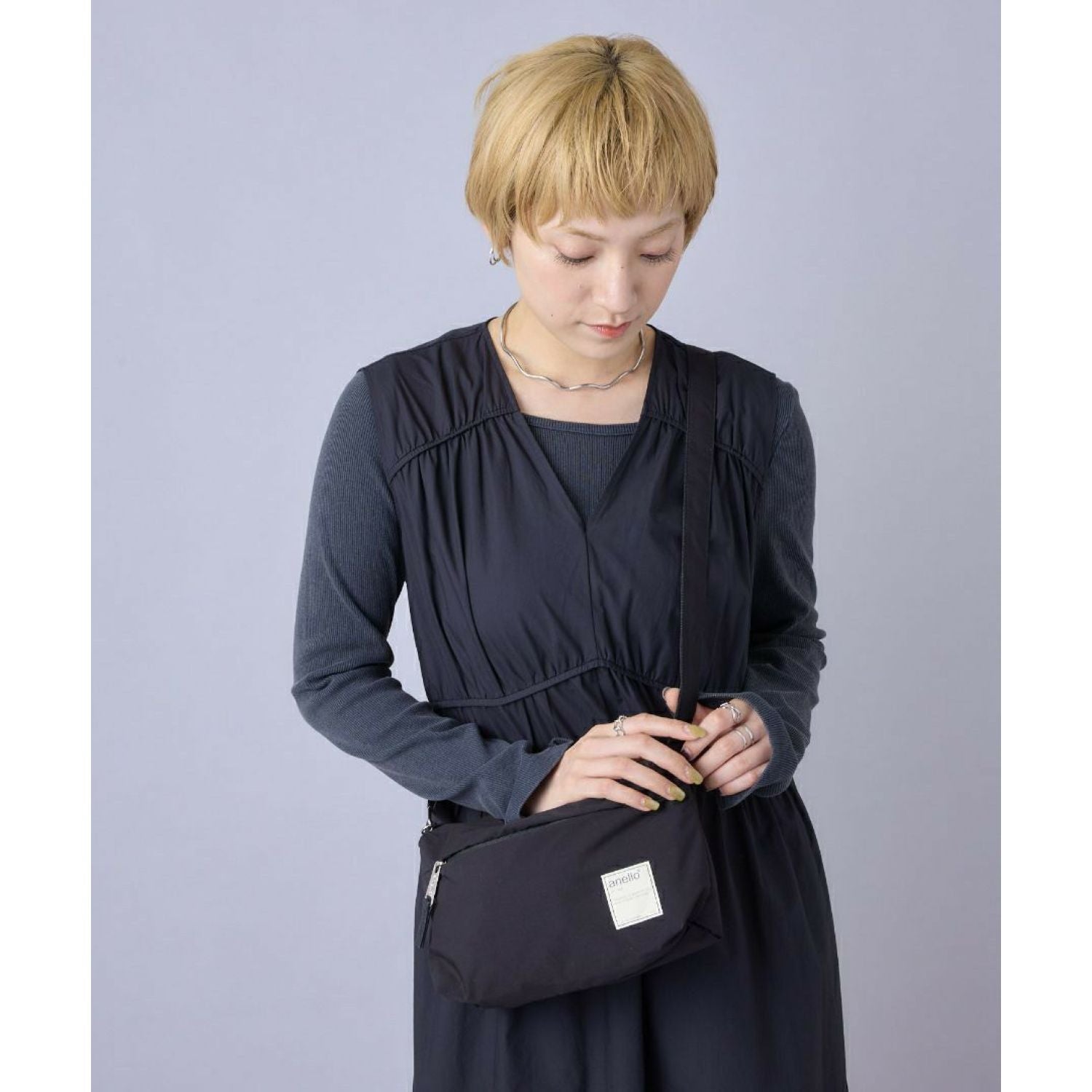 Anello Circle Mini Shoulder Bag