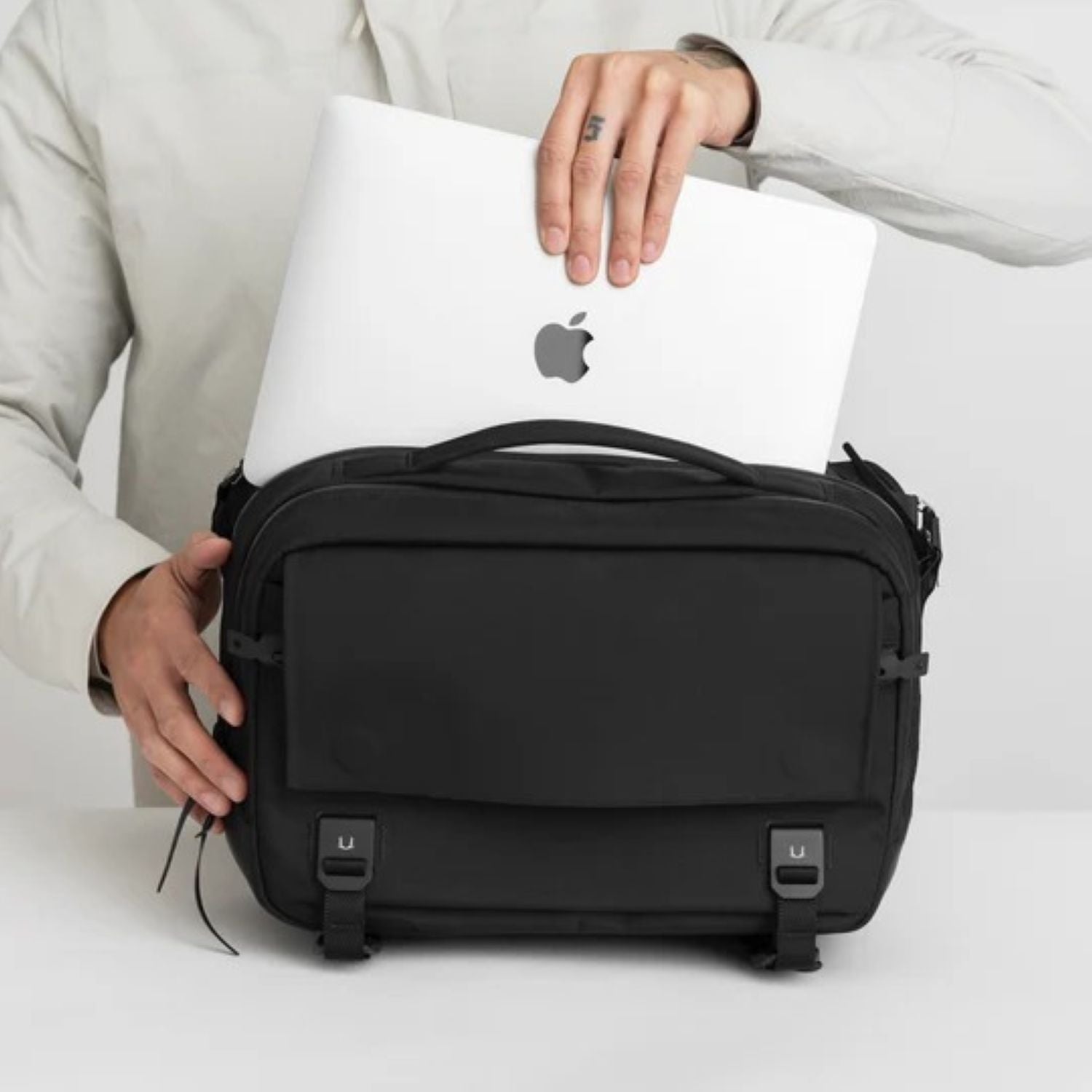 Black Ember Grip Sling Bag Ember Tex Pfas Free 12L