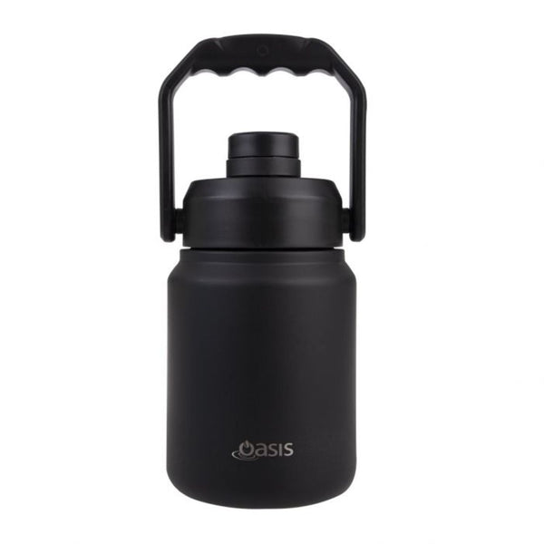 Oasis Stainless Steel Insulated Thermal Mini Jug with Carry Handle 1.2L | Oasis Bottles