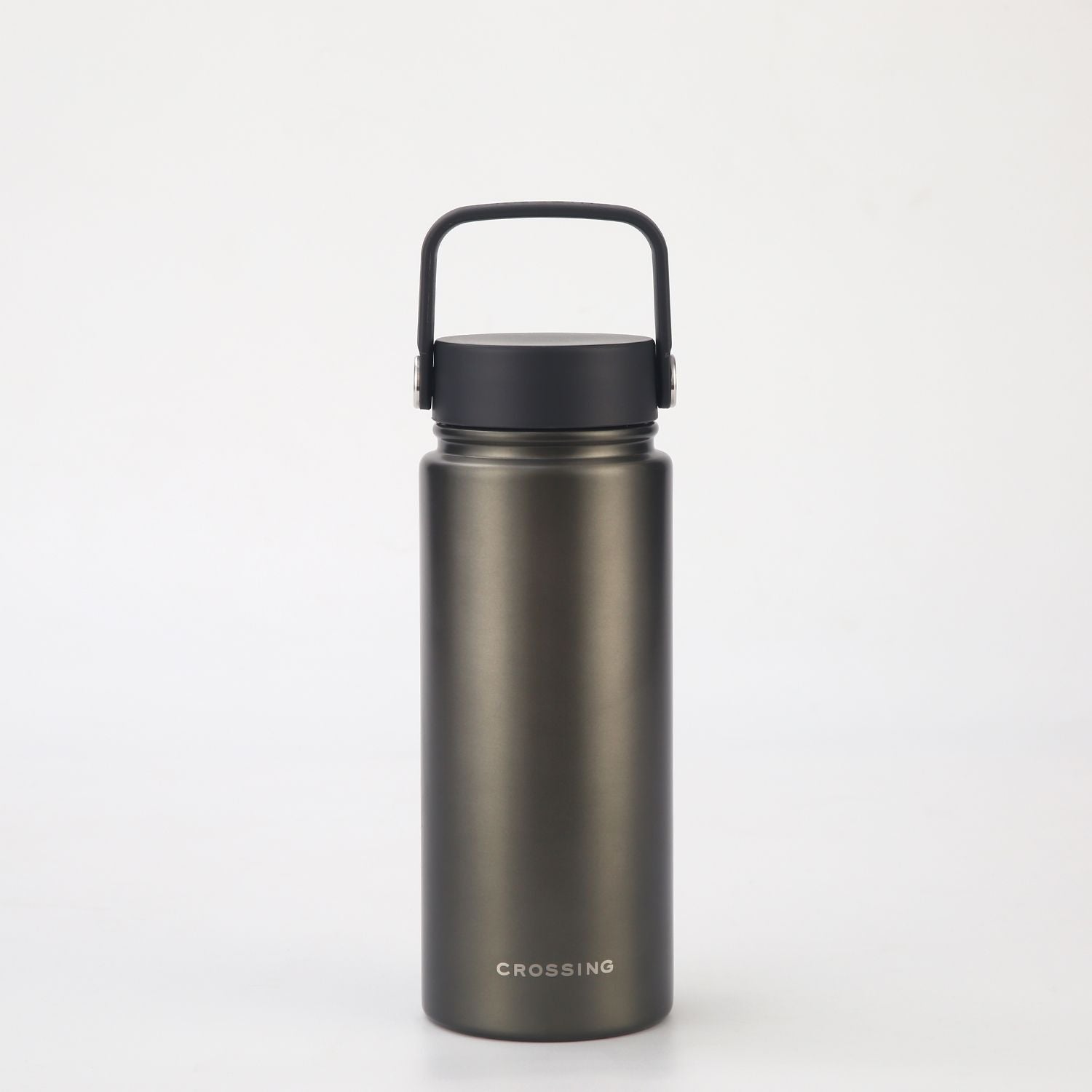 Crossing Urban Ceramic S/S Insulated Flat Cap Bottle With Handle 600ml