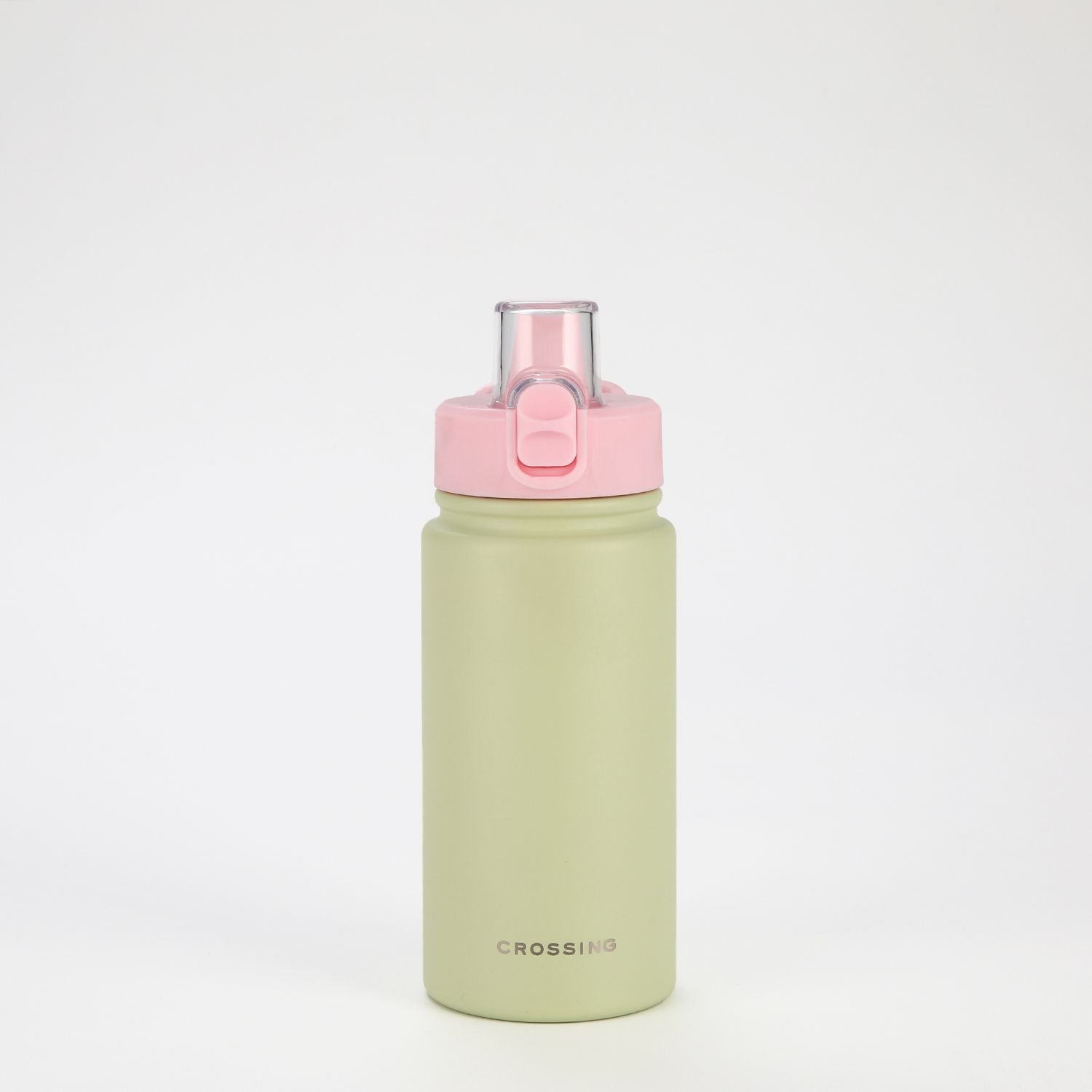 Crossing Urban Ceramic S/S Insulated Straw Sipper Cap Sports Bottle With Handle 480ml