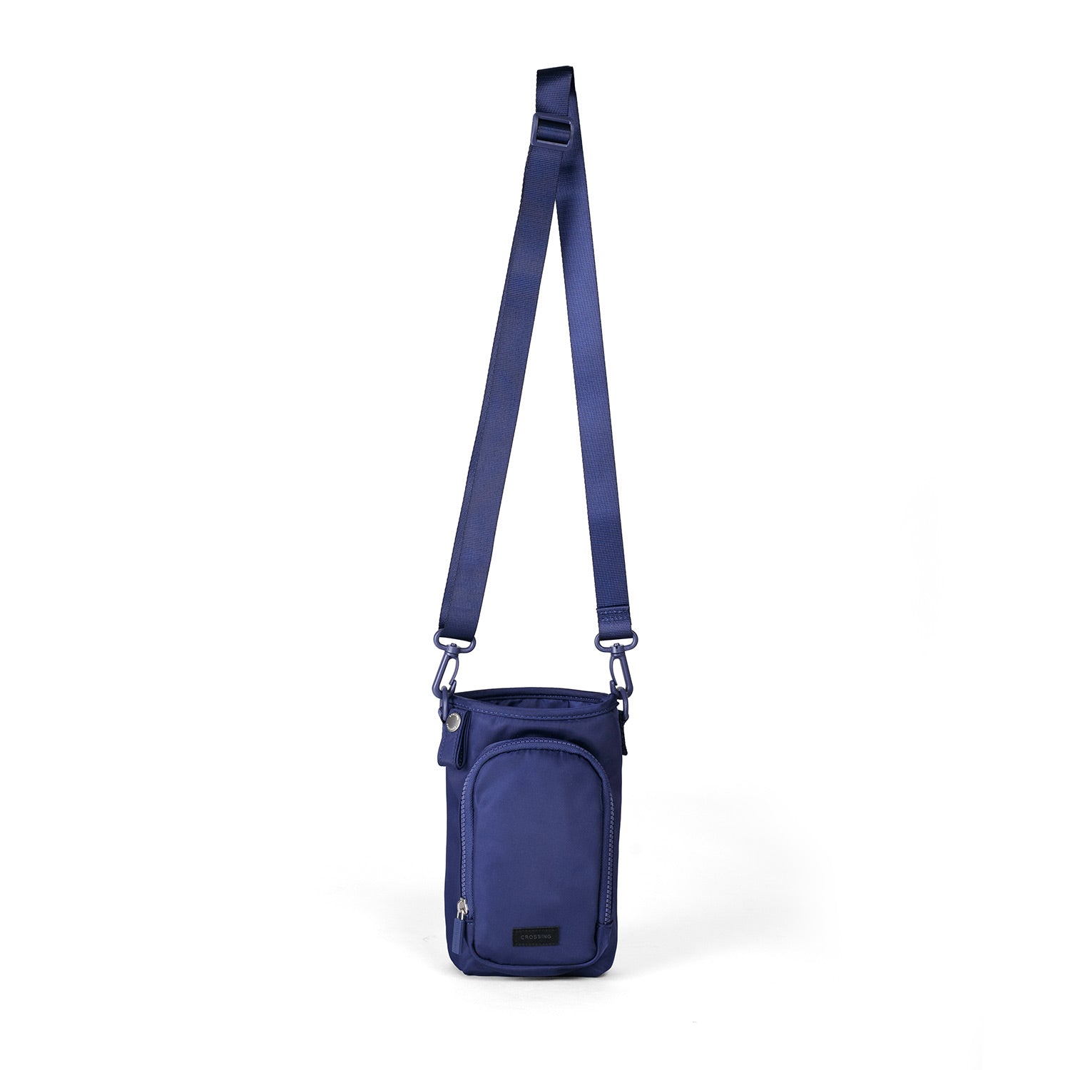 Crossing Water Bottle Crossbody Bag With Front Pocket 2L