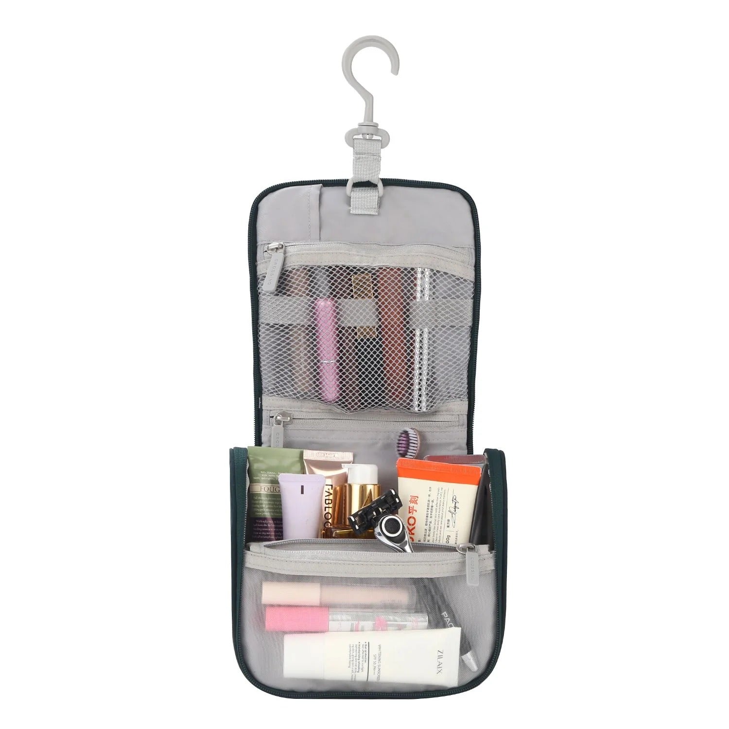 Crossing Waterproof Ripstop Nylon Hanging Toiletry Kit
