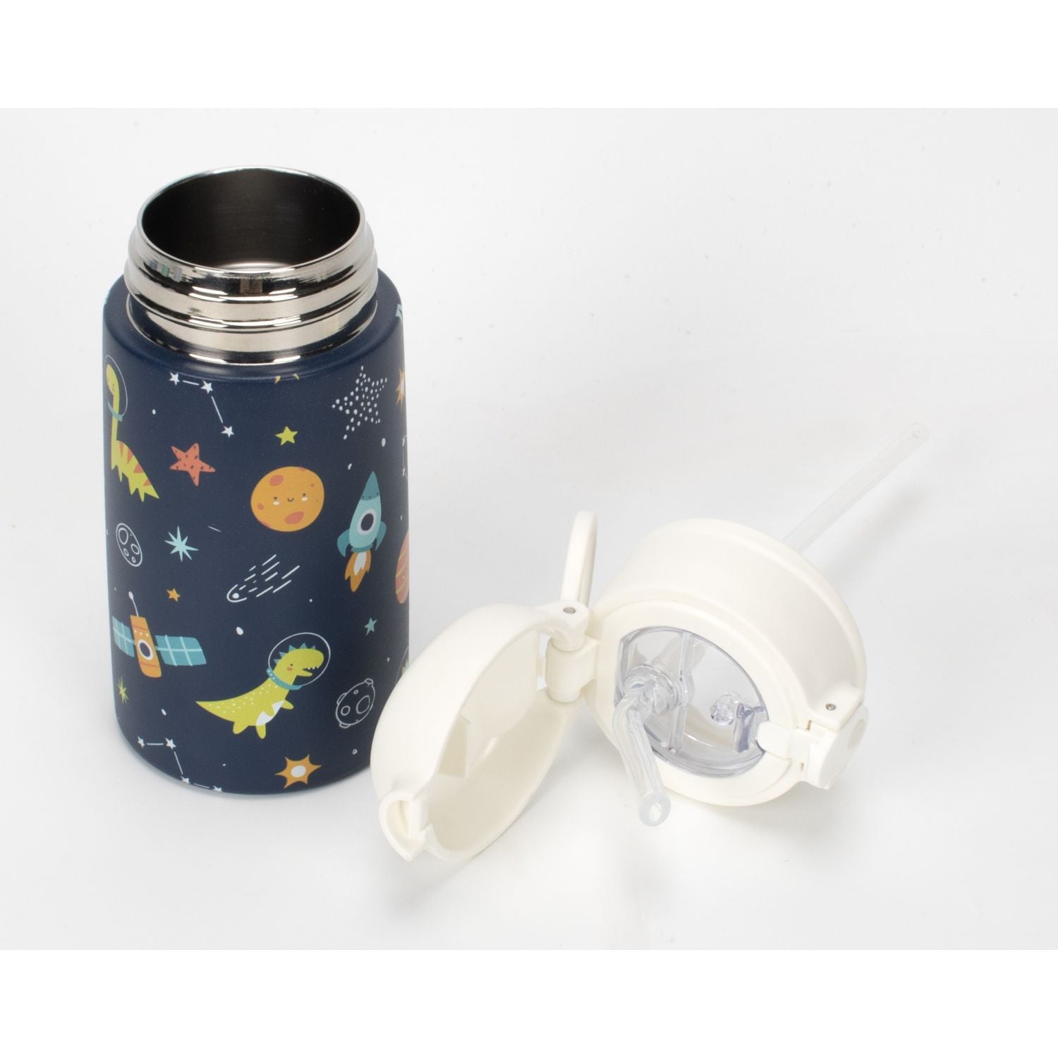 Oasis Kids Water Bottle with Sipper Silicone Straw 400ML