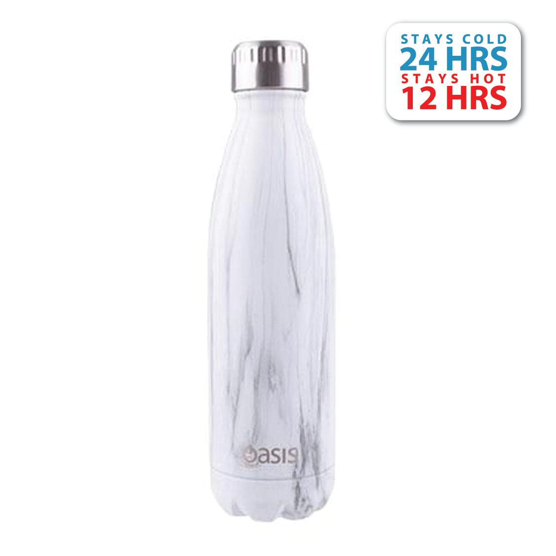 Oasis Stainless Steel Insulated Water Bottle 500ML (Printed)