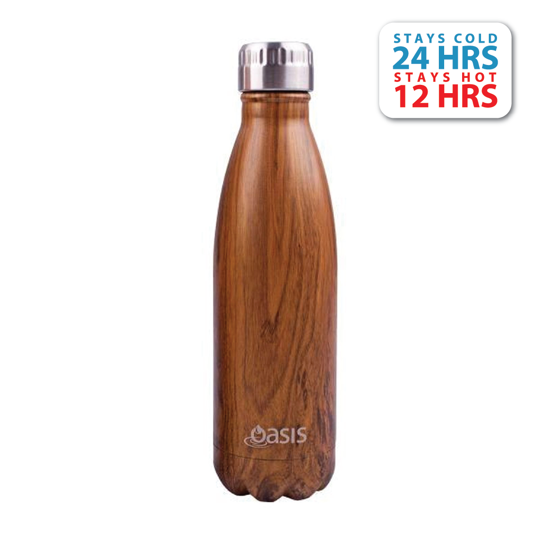 Oasis Stainless Steel Insulated Water Bottle 500ML (Printed)