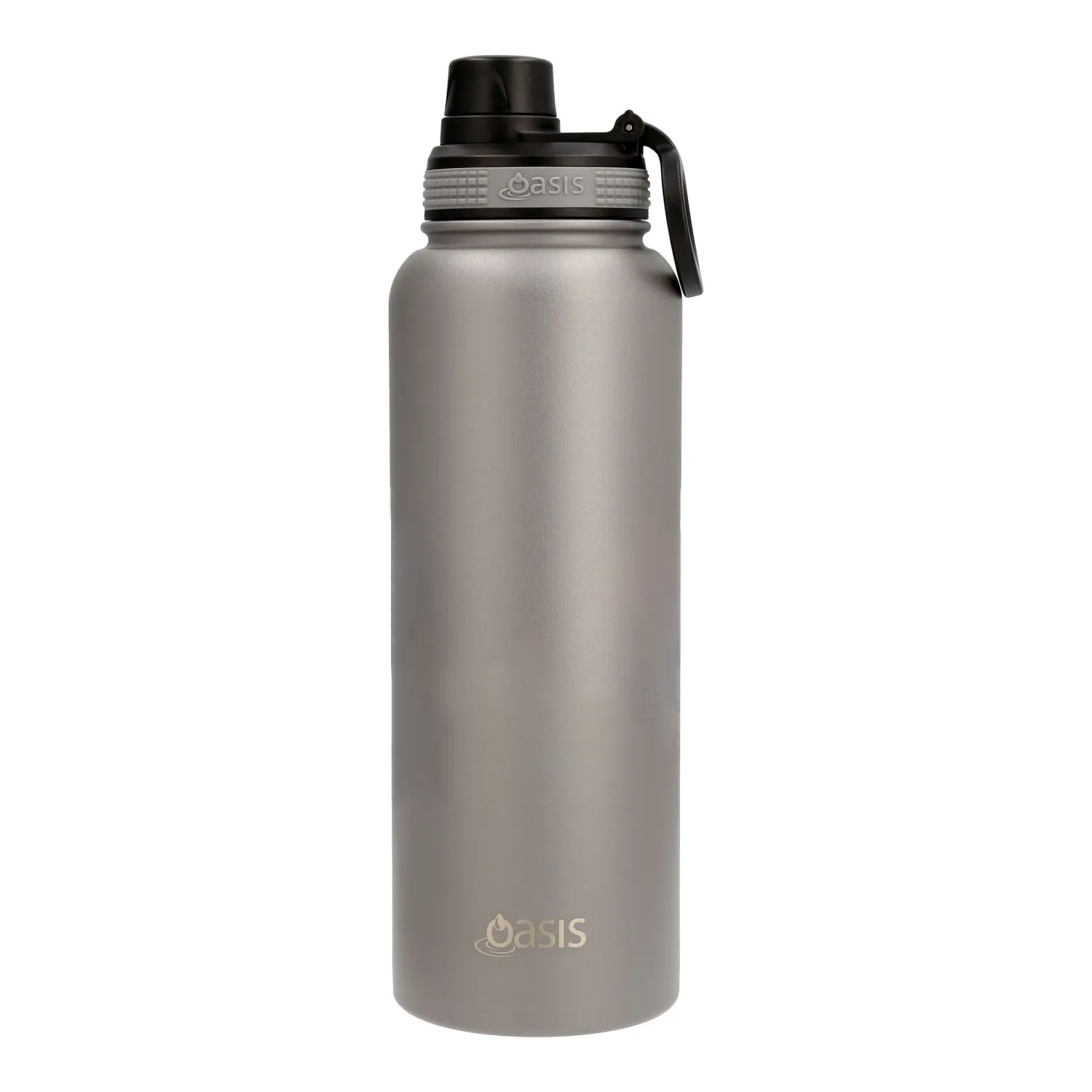 Oasis Stainless Steel Insulated Sports Water Bottle with Screw Cap 1.1L