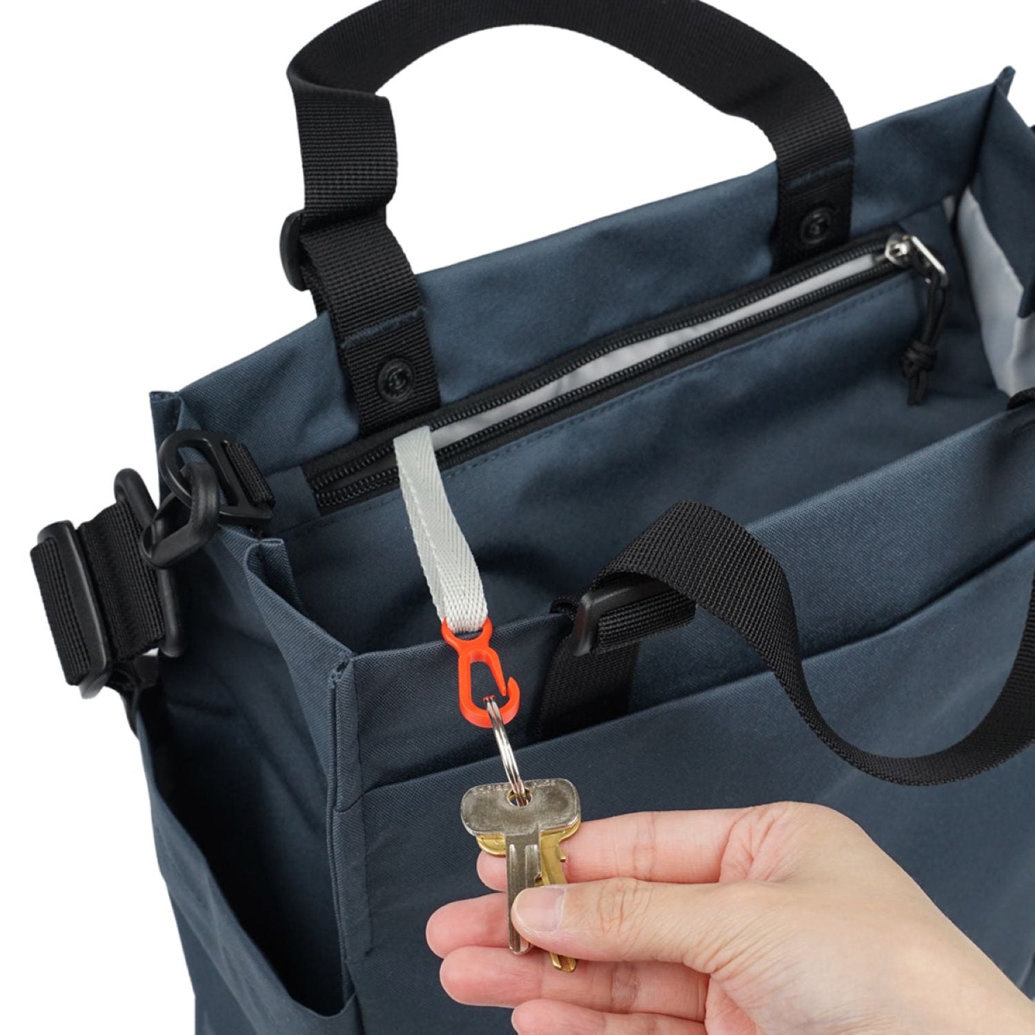 Hellolulu Luke 3 Way Vertical Tote Recycled