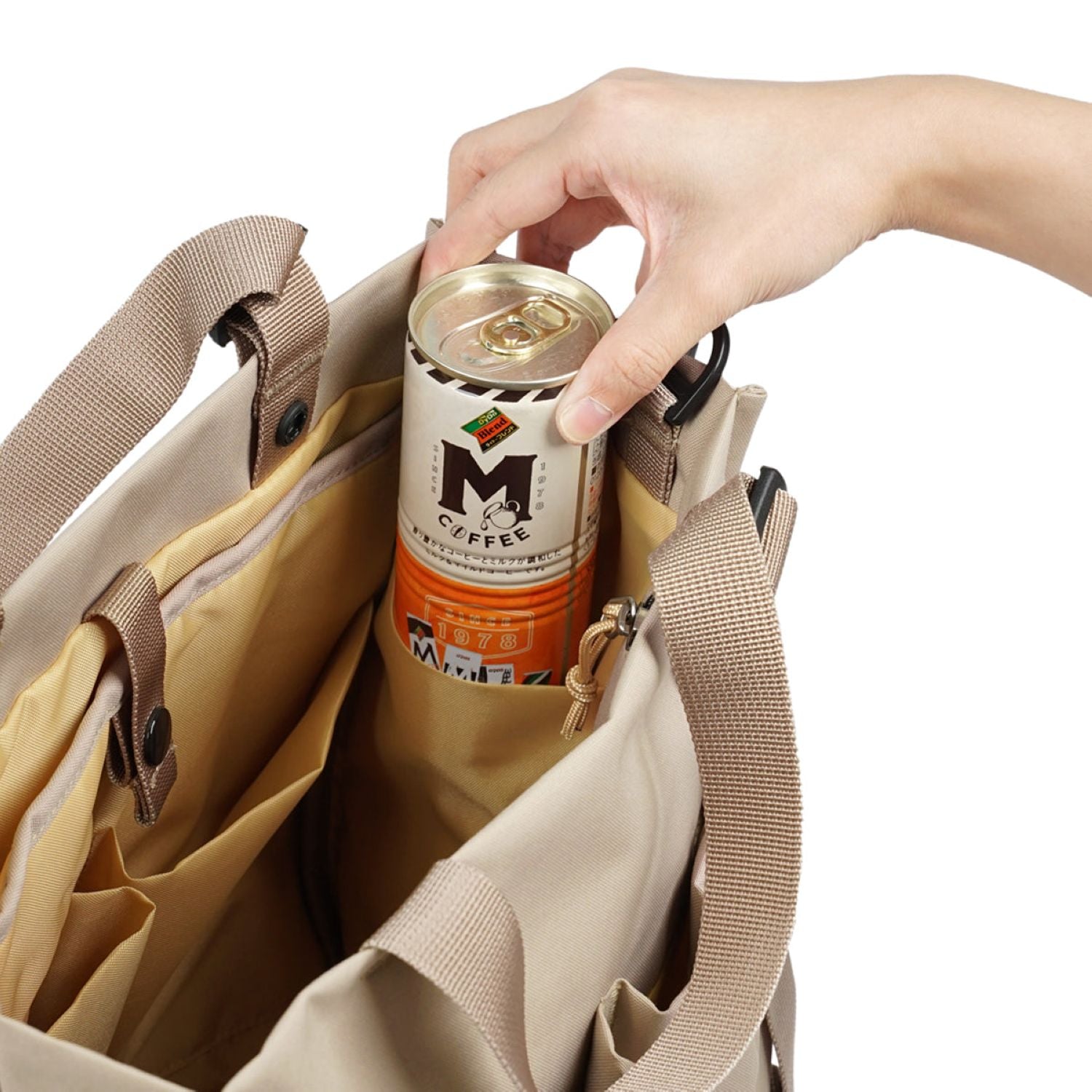 Hellolulu Luke 3 Way Vertical Tote Recycled