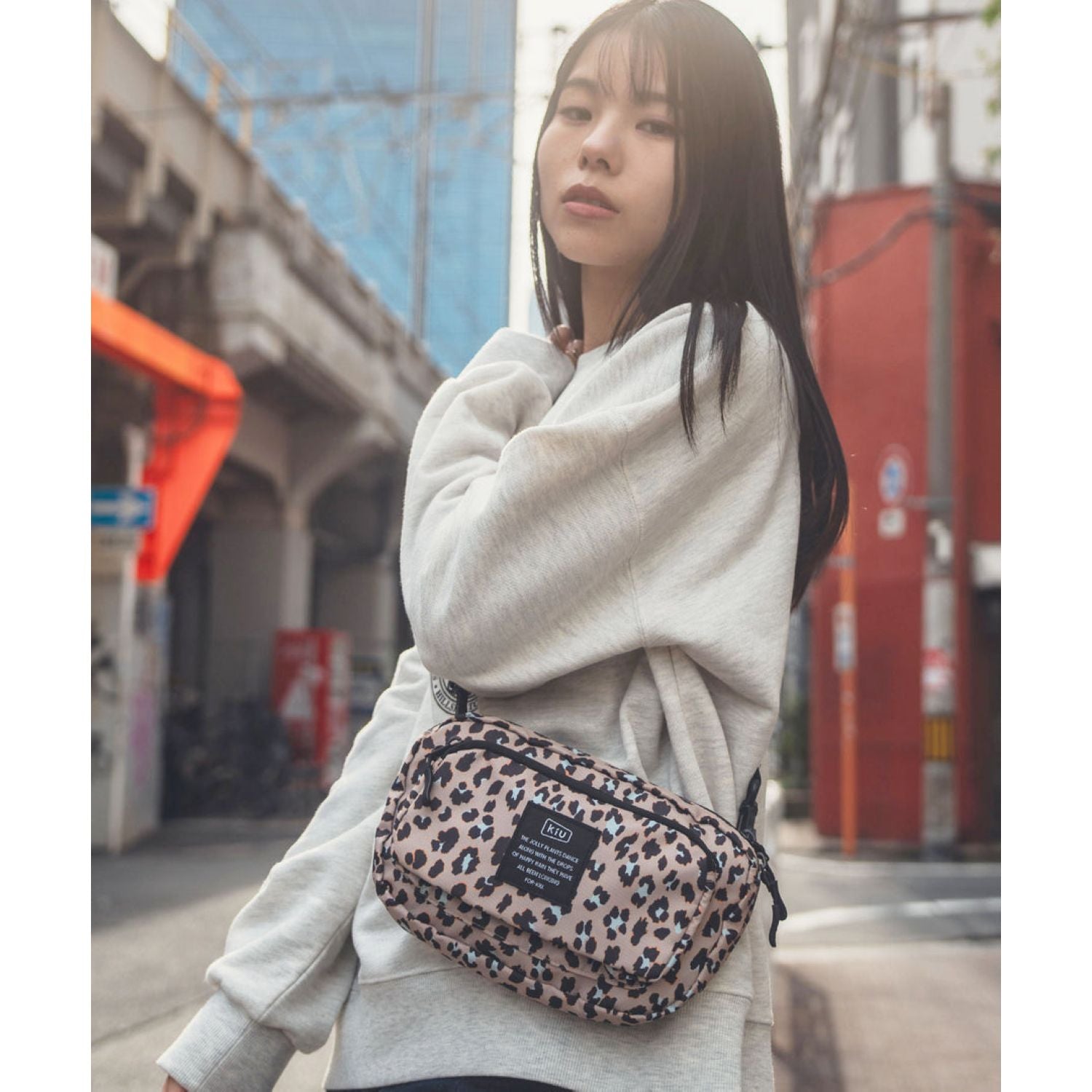 KiU 300D Front Pocket Mini Shoulder Bag