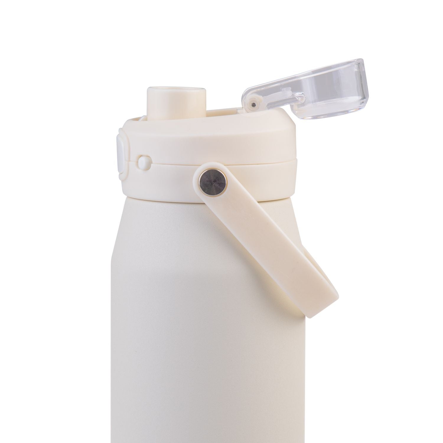 Oasis Ceramic S/S Triple Wall Capri Quick Release Drink Bottle Cap Only - Alabaster