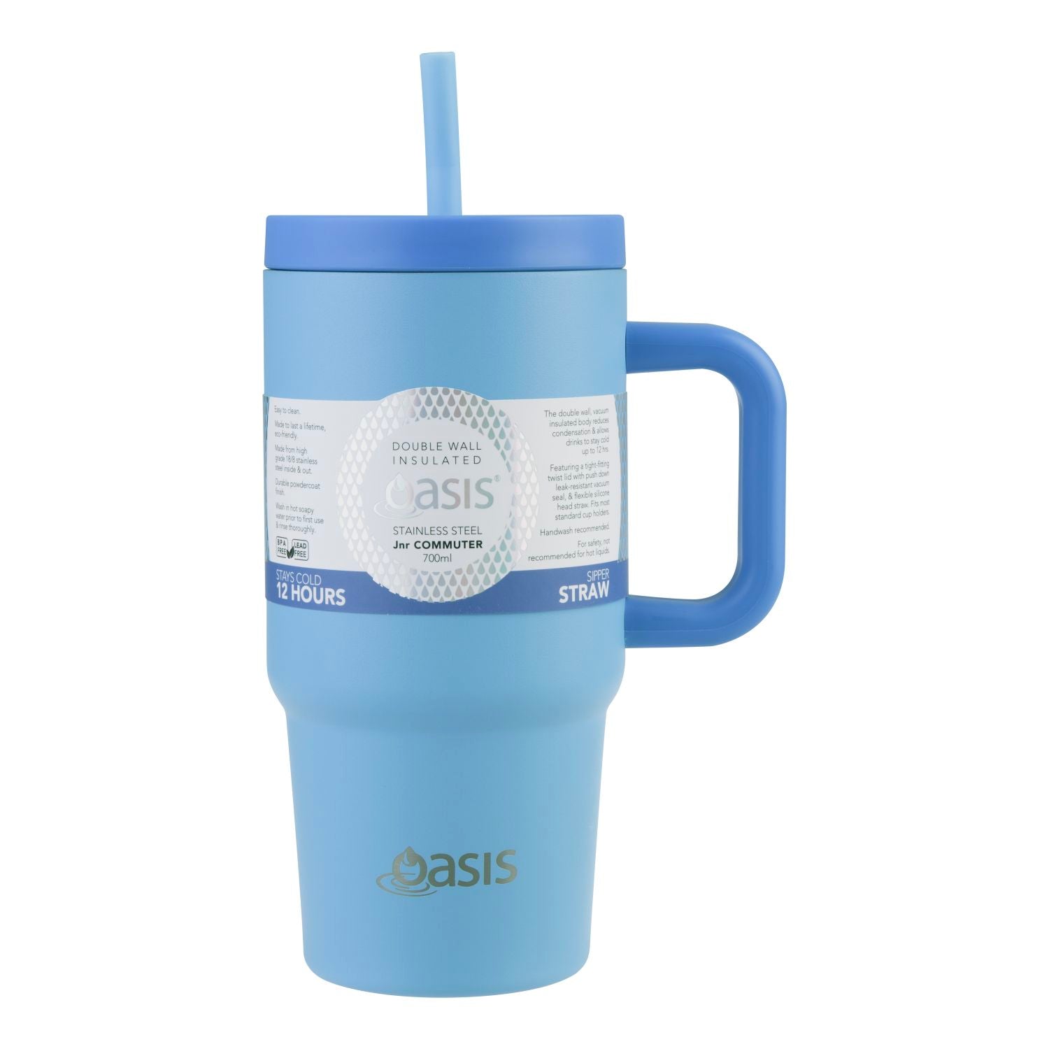 Oasis S/S Insulated Mini Commuter Travel Tumbler 700ML Cap Only